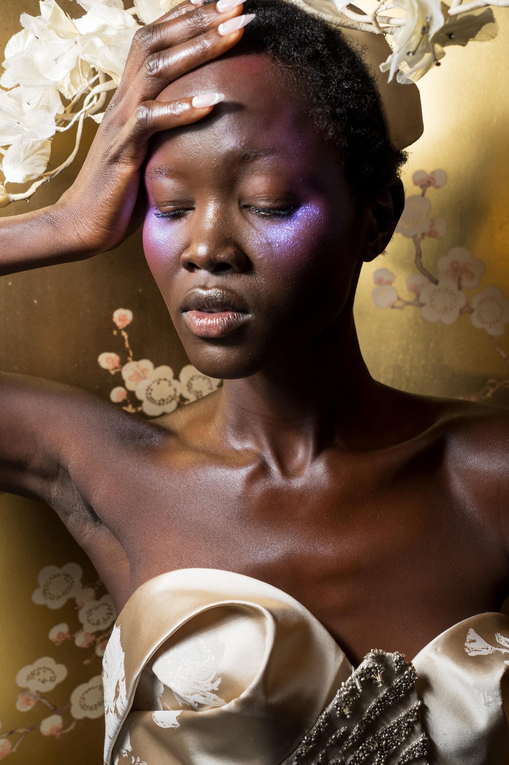 Harris Reed Spring 2027 Fashion Show Backstage