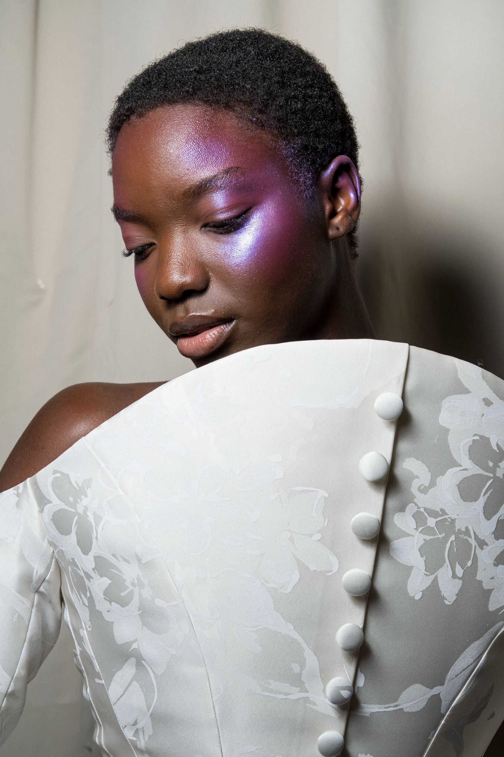 Harris Reed Spring 2027 Fashion Show Backstage
