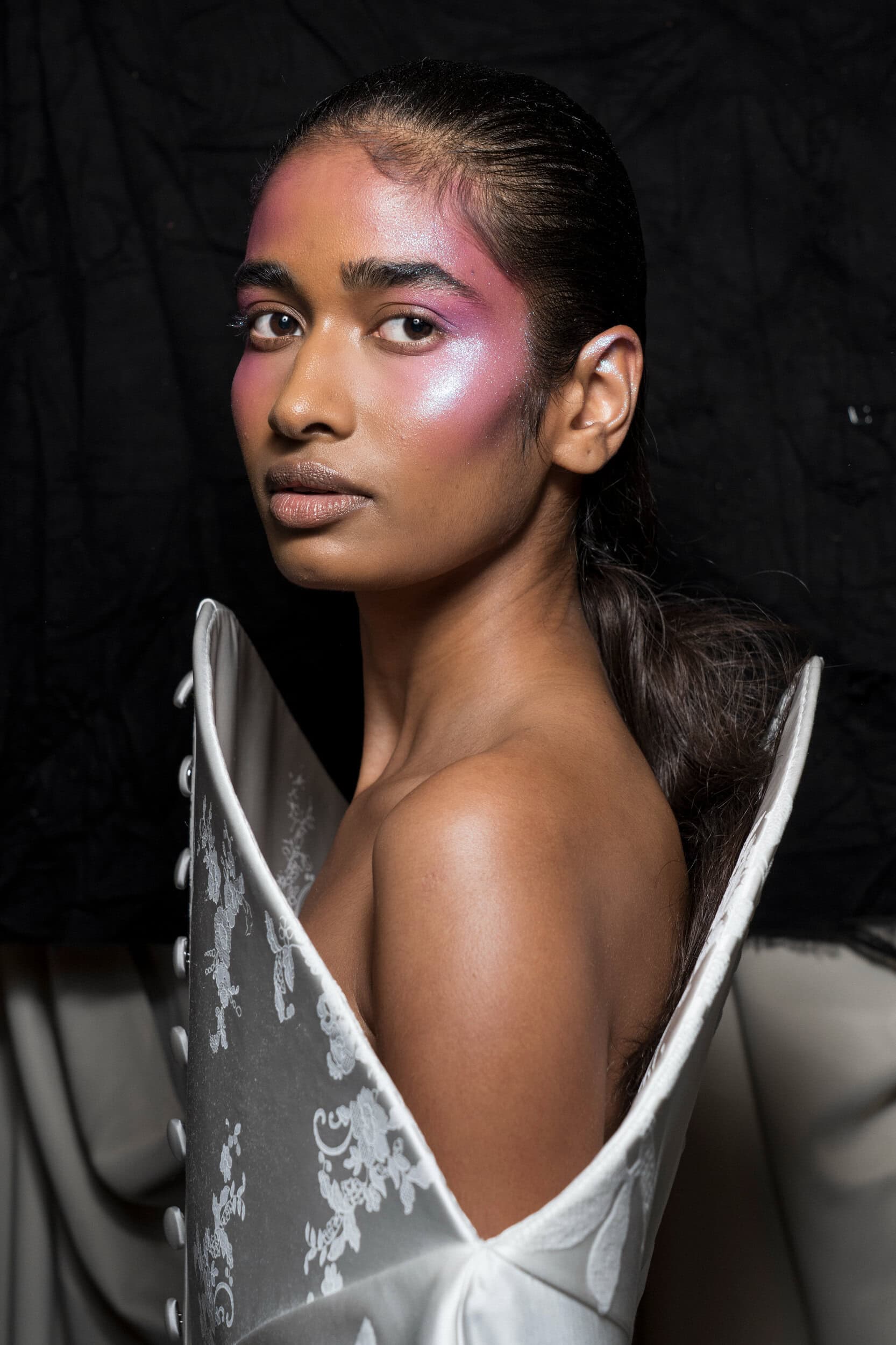 Harris Reed Spring 2027 Fashion Show Backstage
