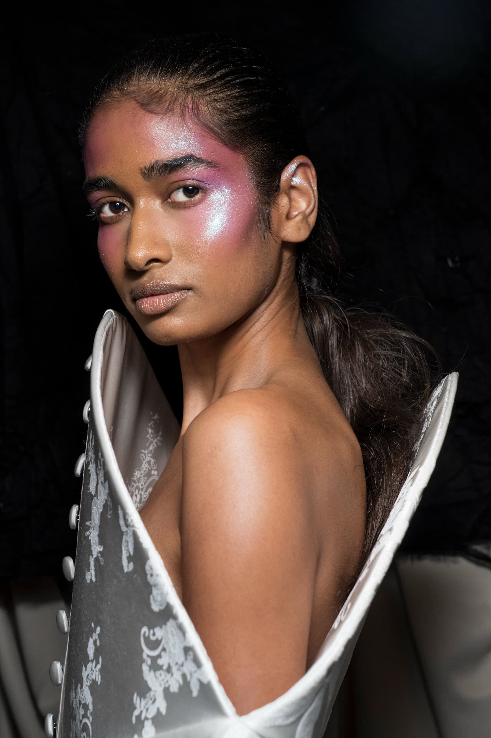 Harris Reed Spring 2027 Fashion Show Backstage