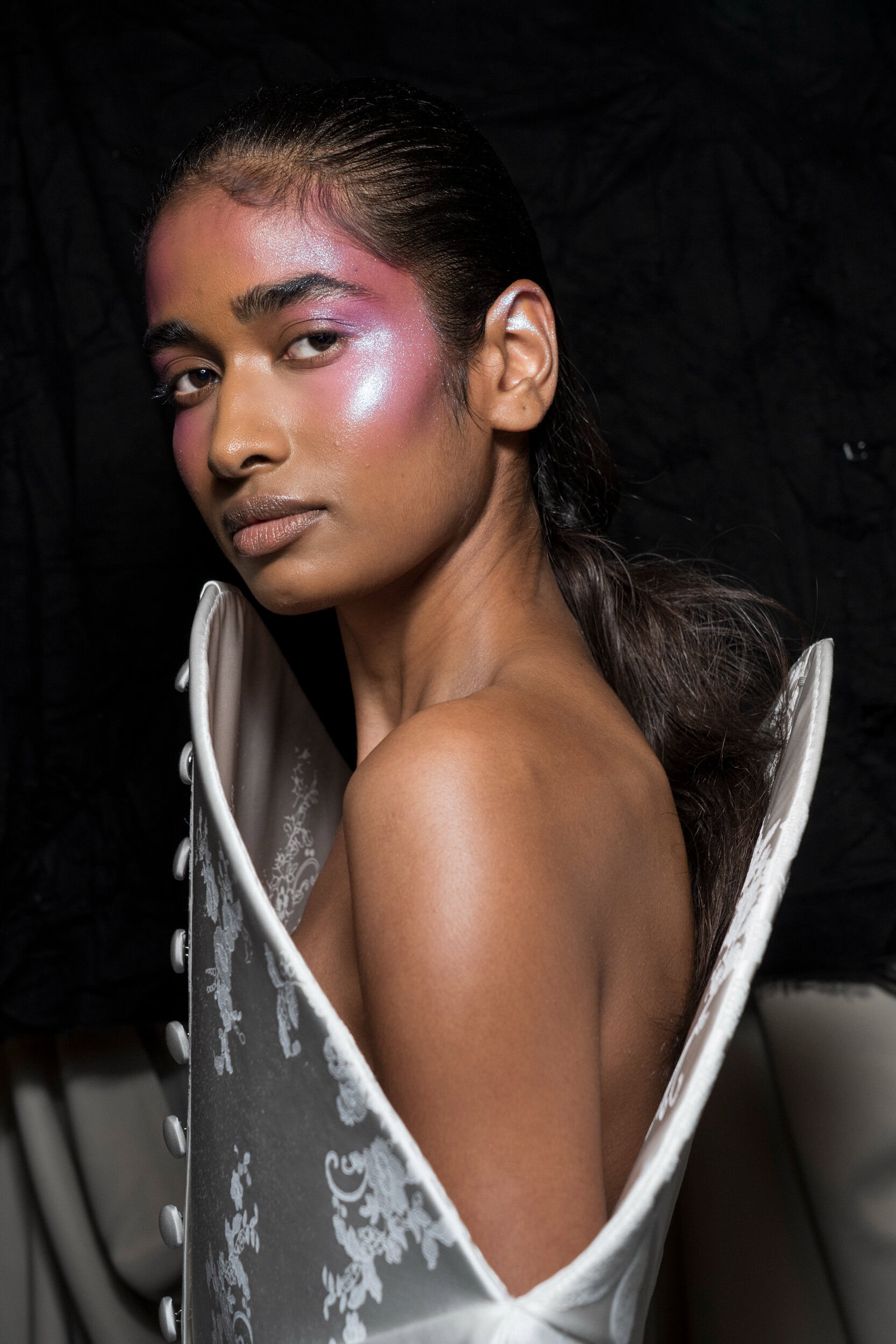 Harris Reed Spring 2027 Fashion Show Backstage