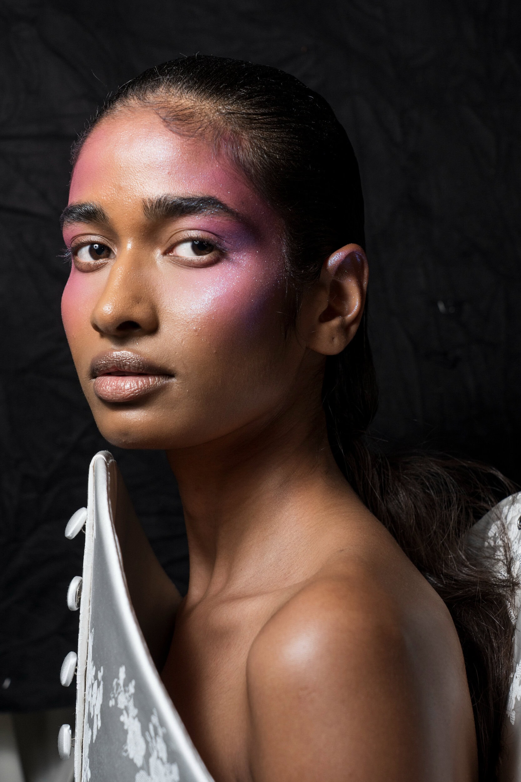 Harris Reed Spring 2027 Fashion Show Backstage