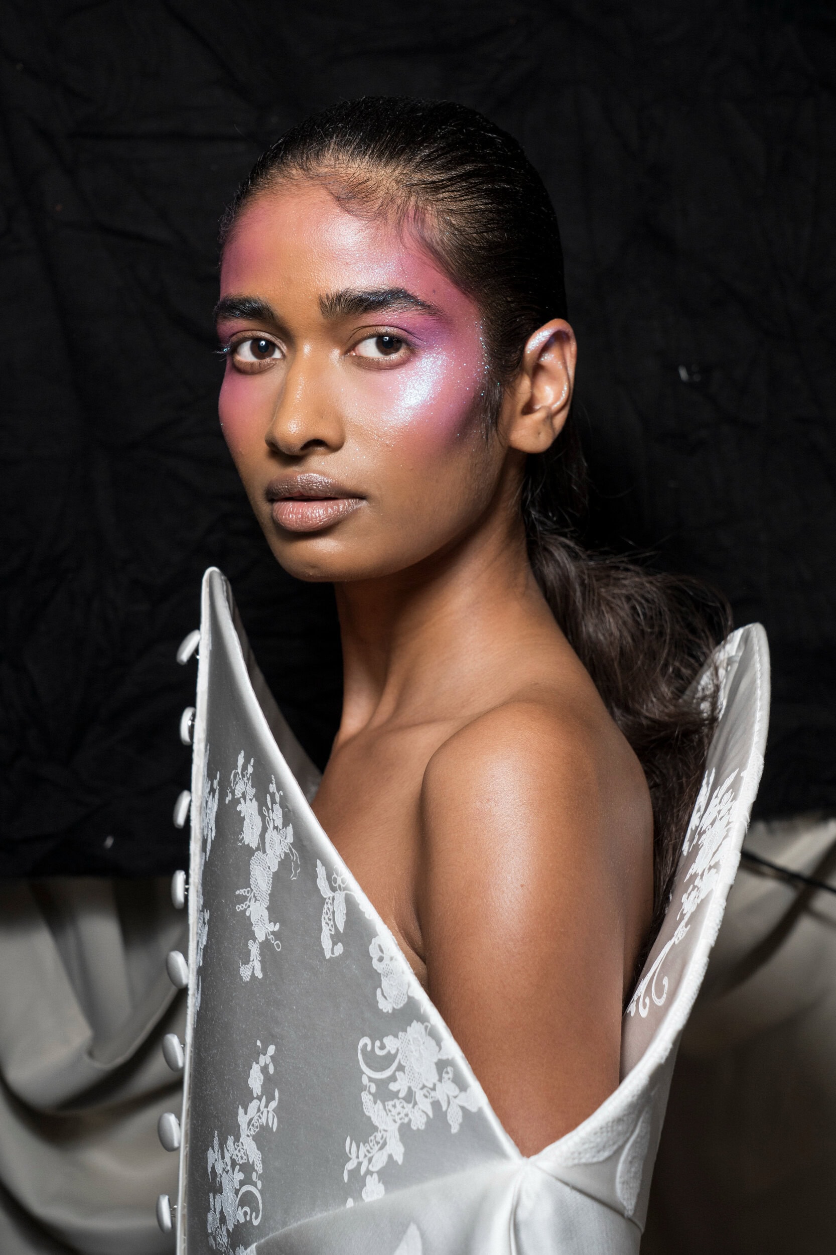 Harris Reed Spring 2027 Fashion Show Backstage