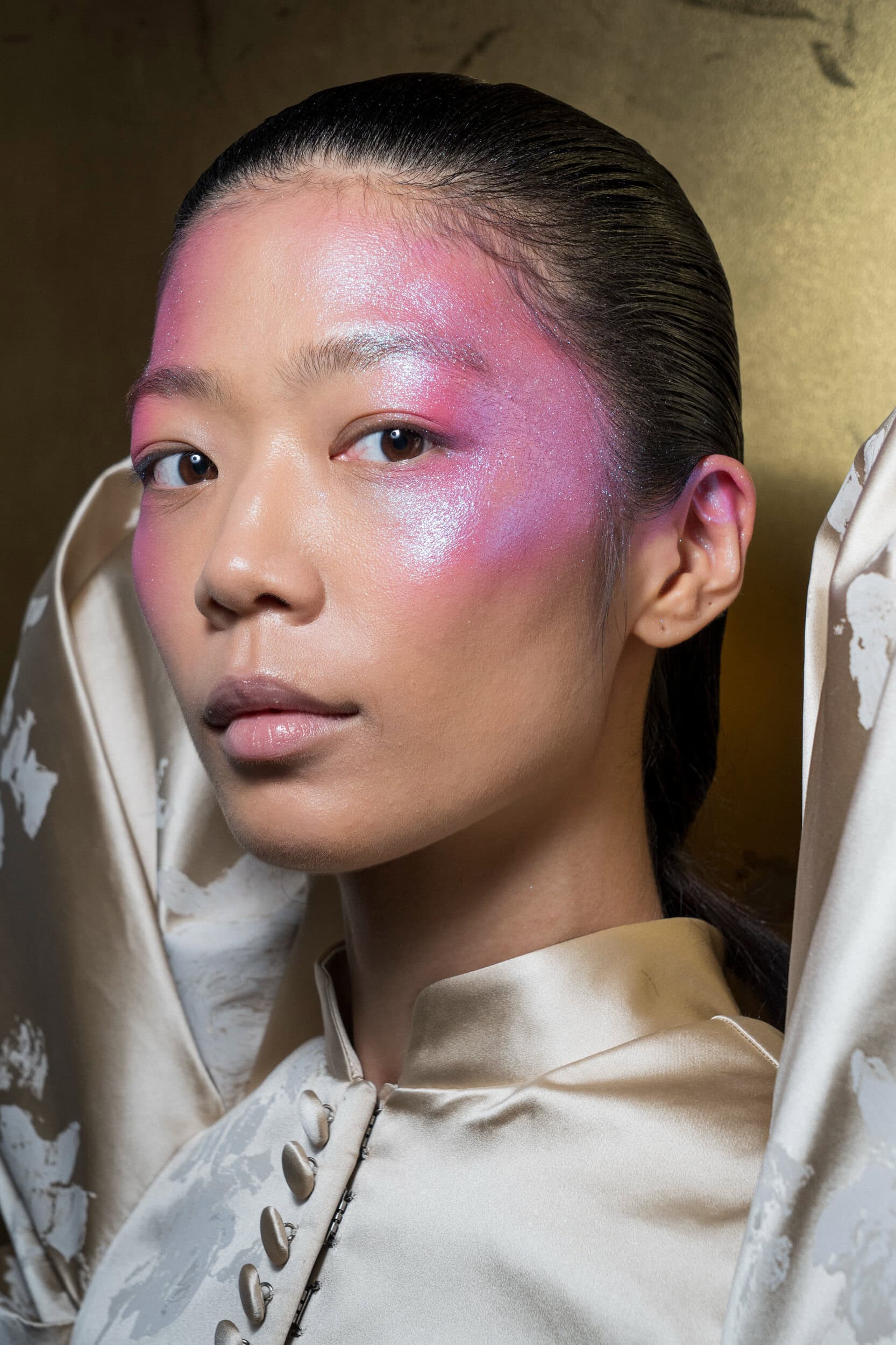 Harris Reed Spring 2027 Fashion Show Backstage
