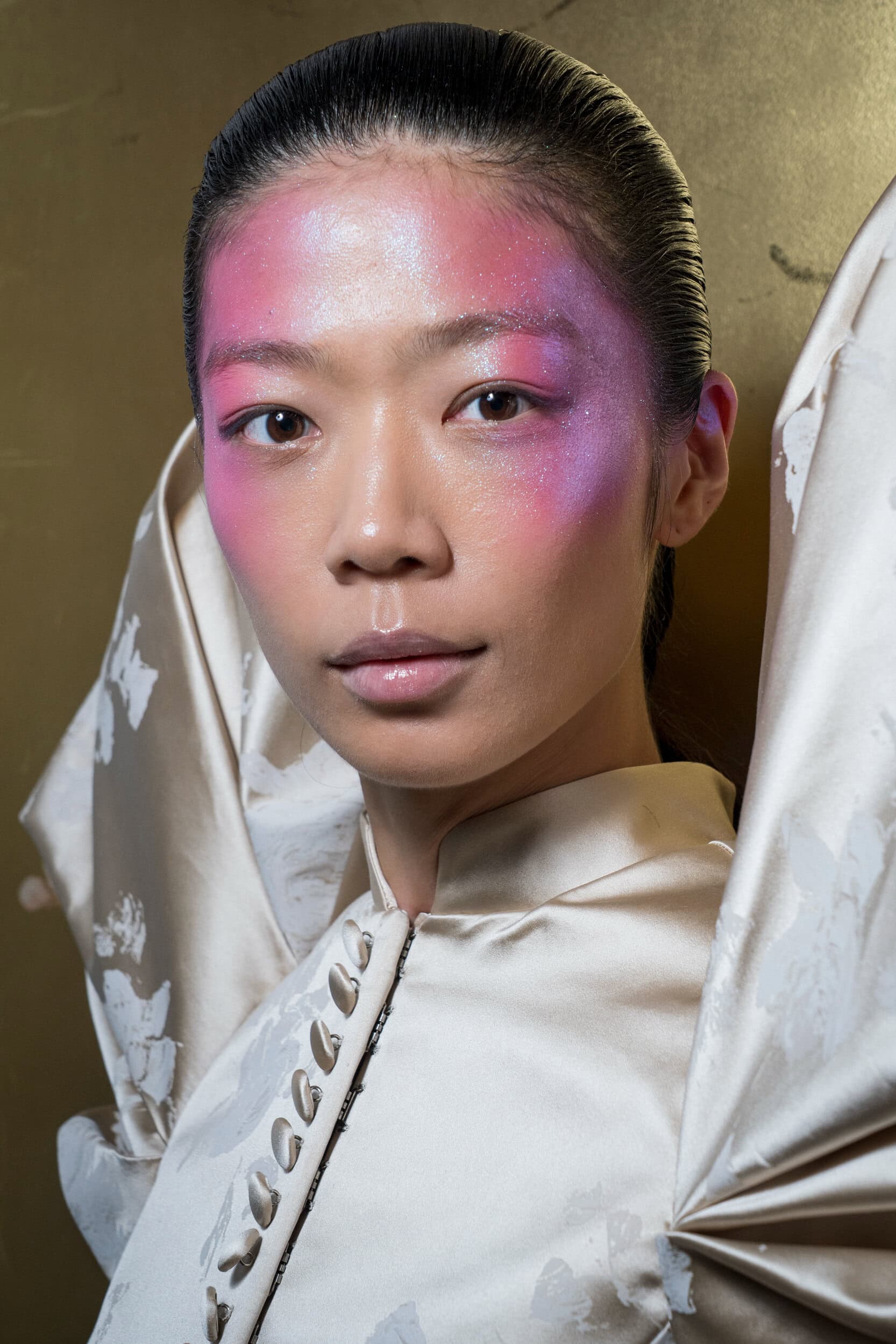 Harris Reed Spring 2027 Fashion Show Backstage