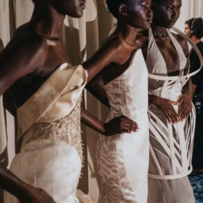 Harris Reed Spring 2027 Fashion Show Backstage