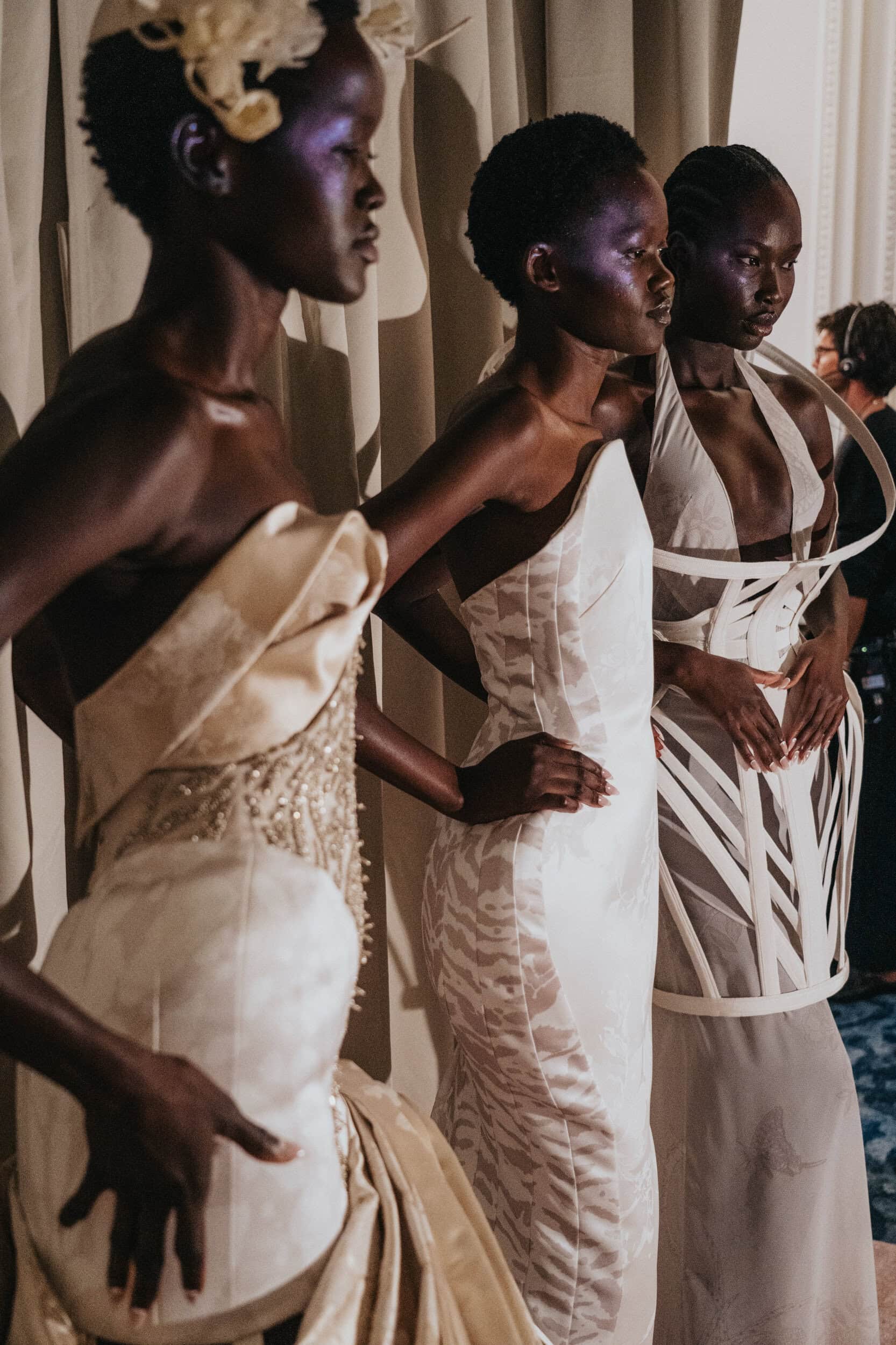 Harris Reed Spring 2027 Fashion Show Backstage