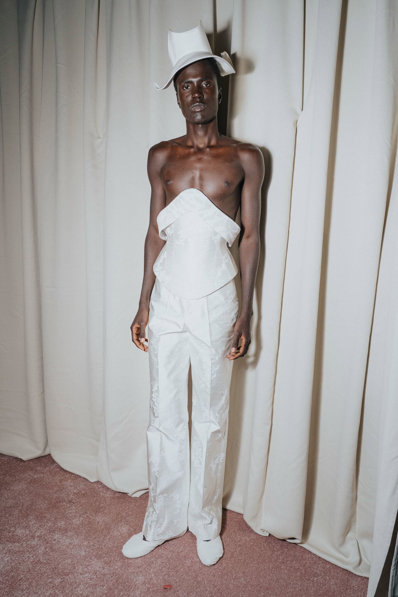 Harris Reed Spring 2027 Fashion Show Backstage