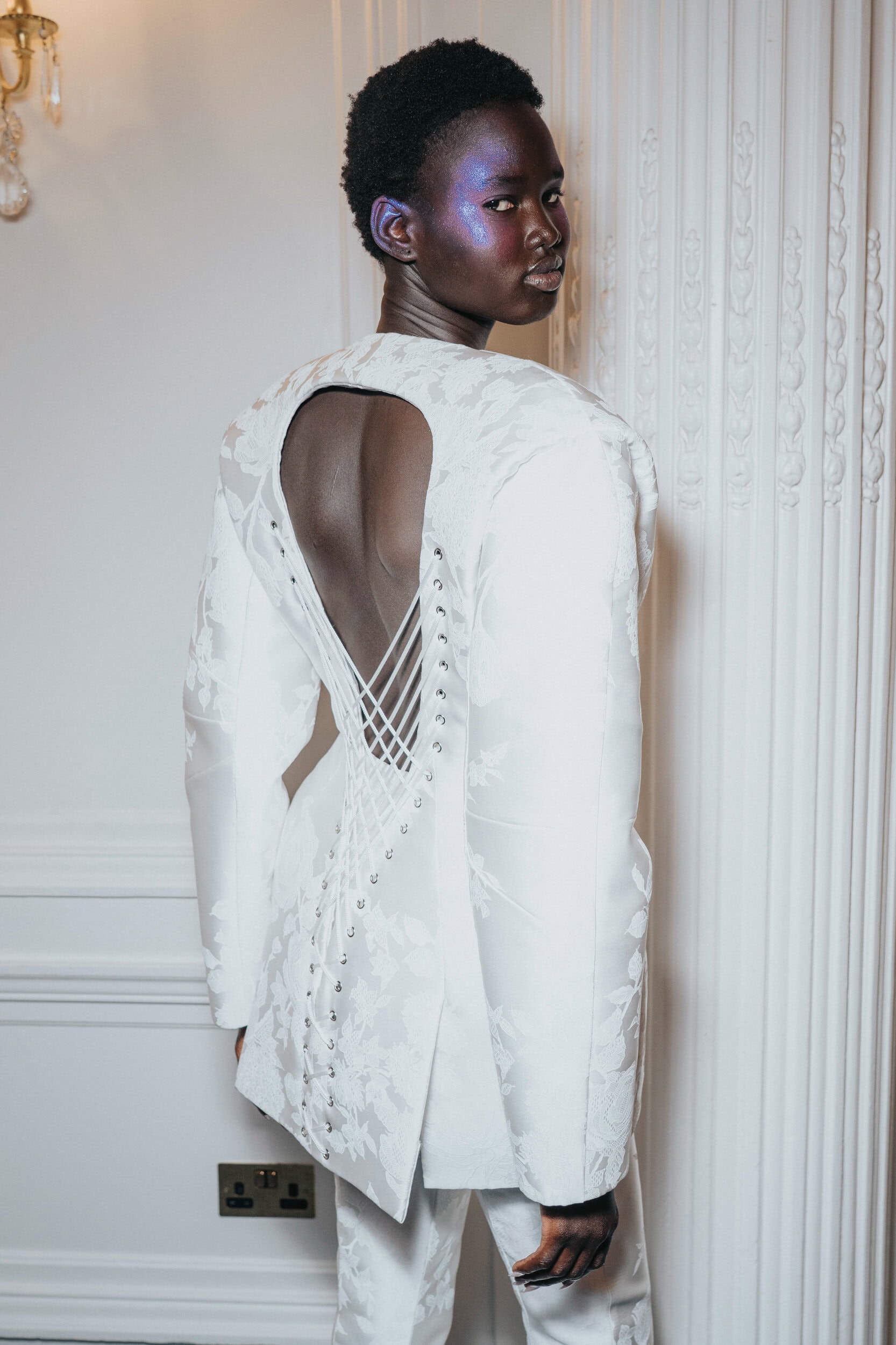 Harris Reed Spring 2027 Fashion Show Backstage