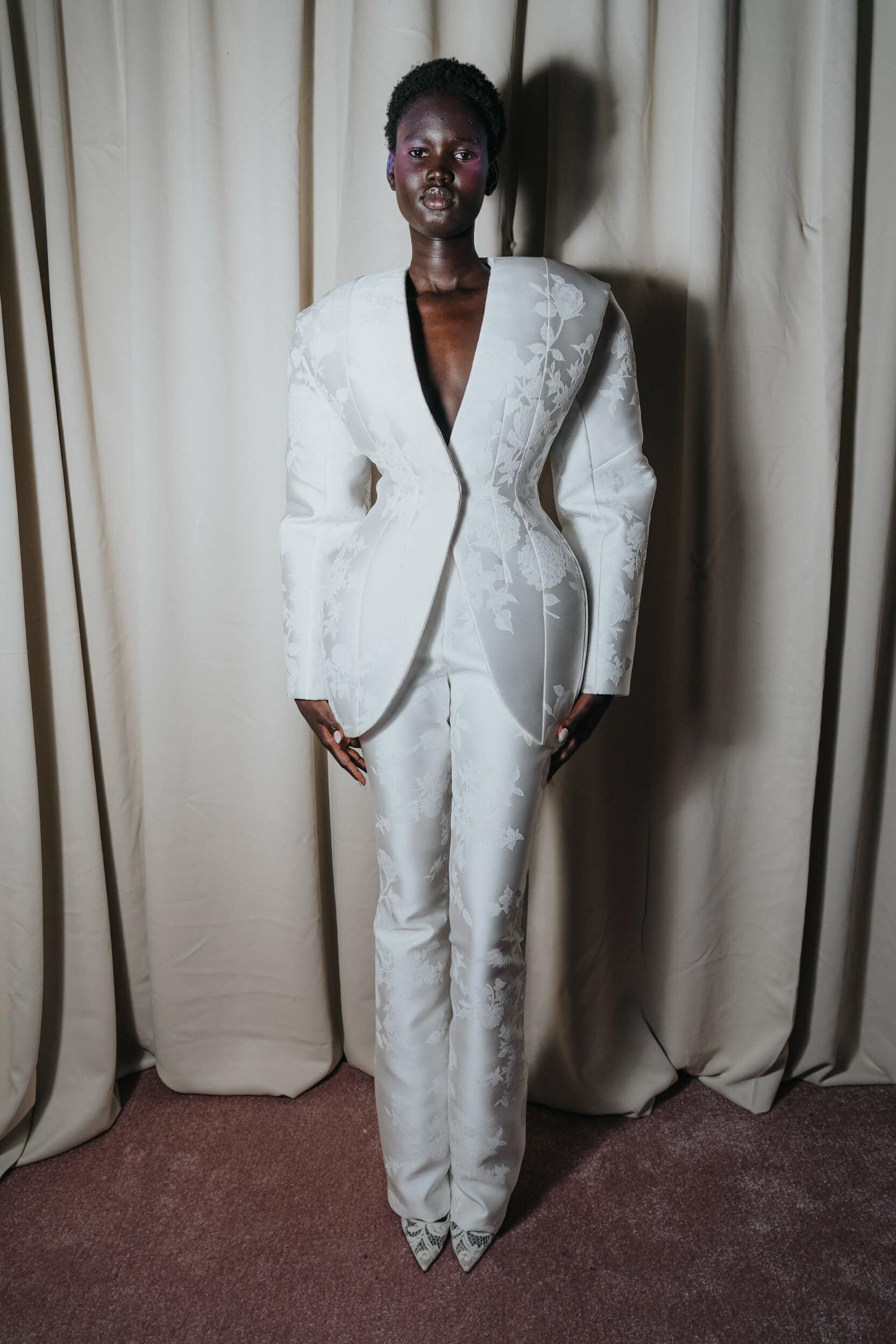 Harris Reed Spring 2027 Fashion Show Backstage