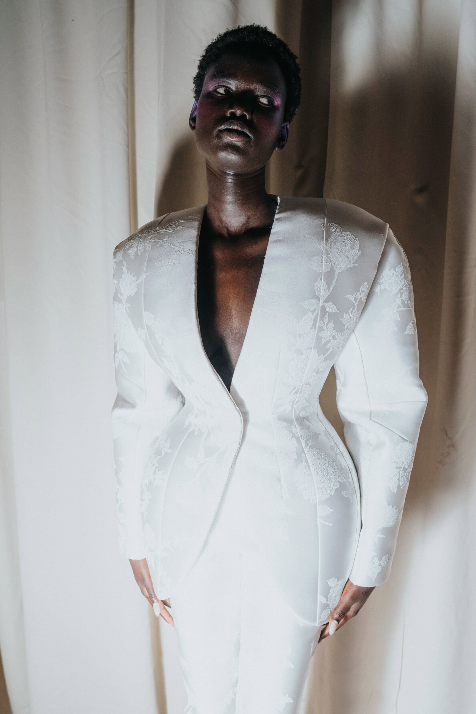 Harris Reed Spring 2027 Fashion Show Backstage