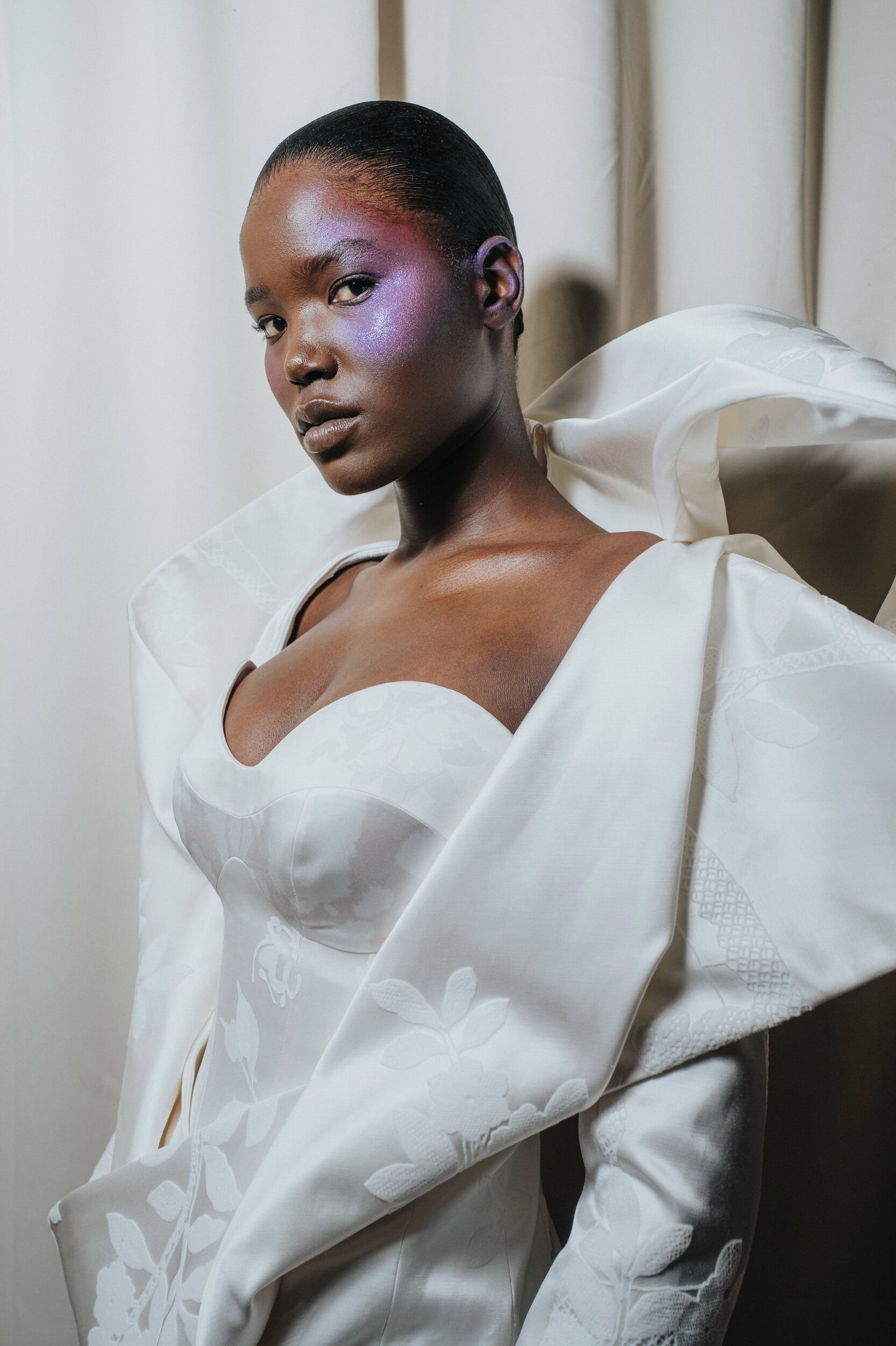 Harris Reed Spring 2027 Fashion Show Backstage