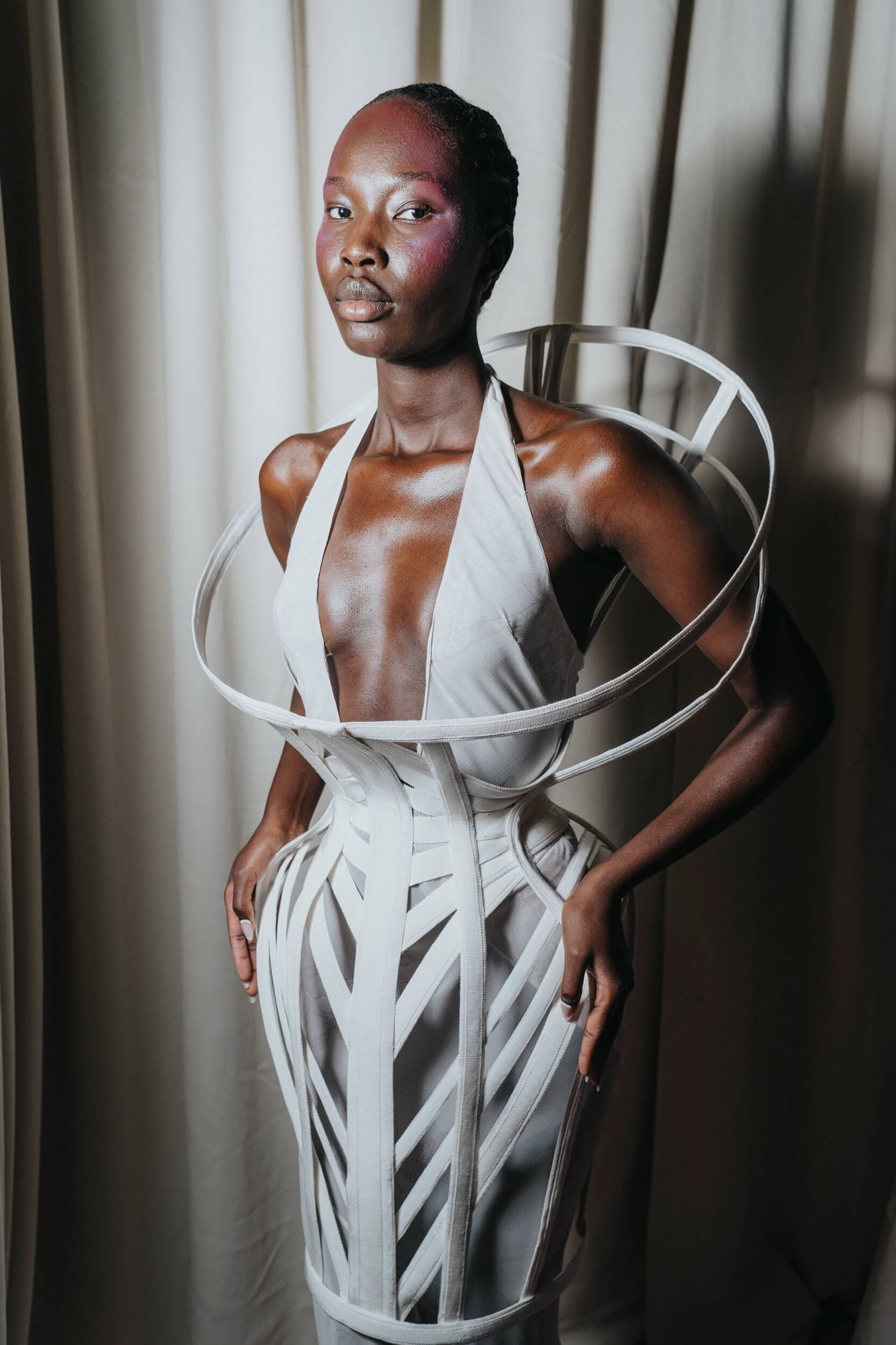 Harris Reed Spring 2027 Fashion Show Backstage