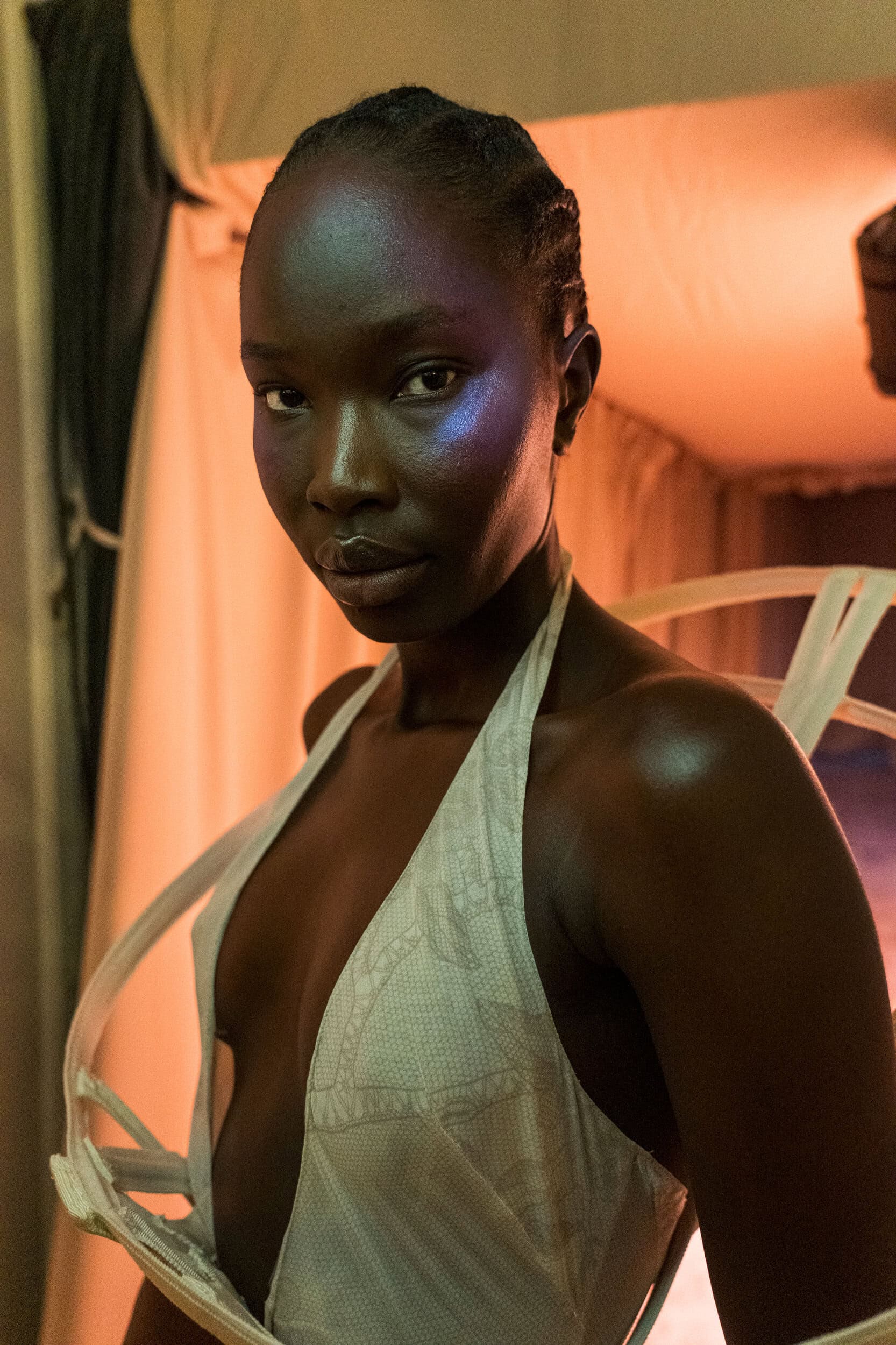 Harris Reed Spring 2027 Fashion Show Backstage