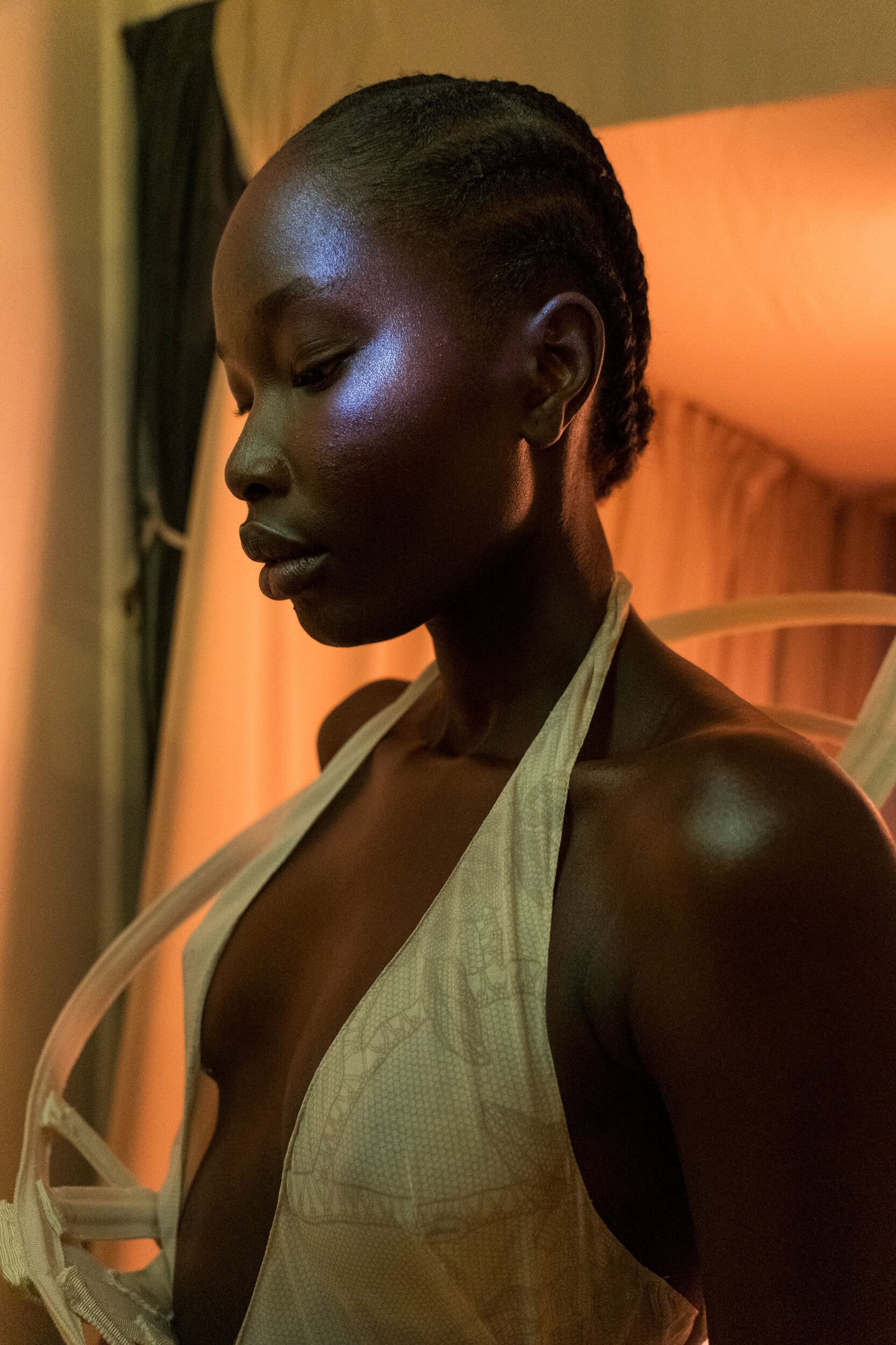 Harris Reed Spring 2027 Fashion Show Backstage