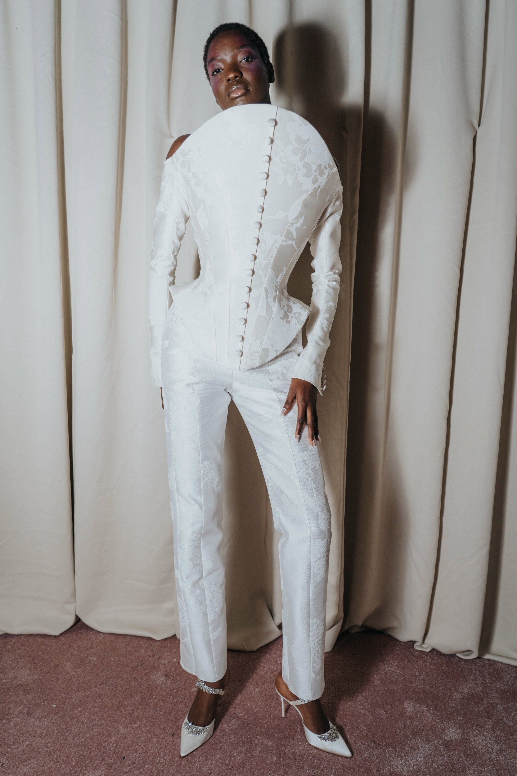 Harris Reed Spring 2027 Fashion Show Backstage