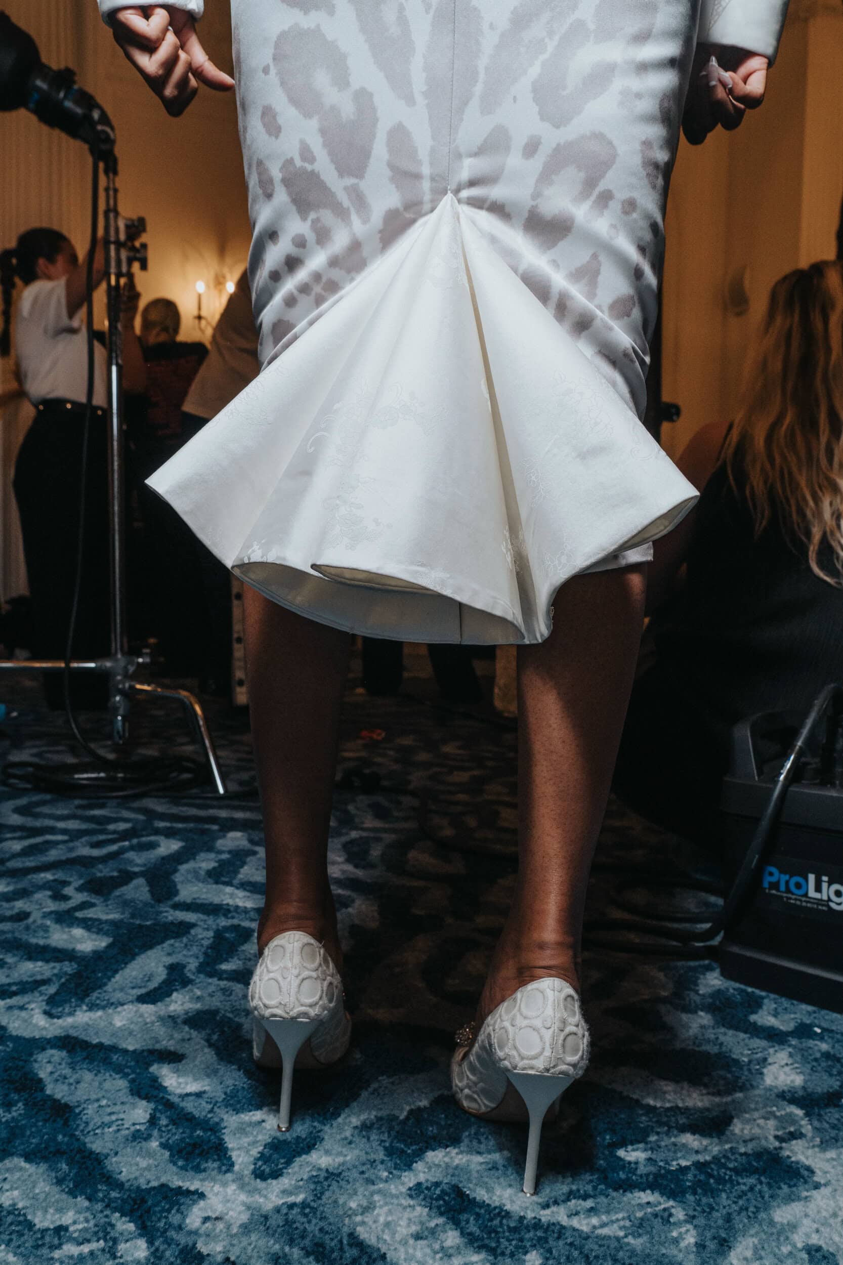 Harris Reed Spring 2027 Fashion Show Backstage