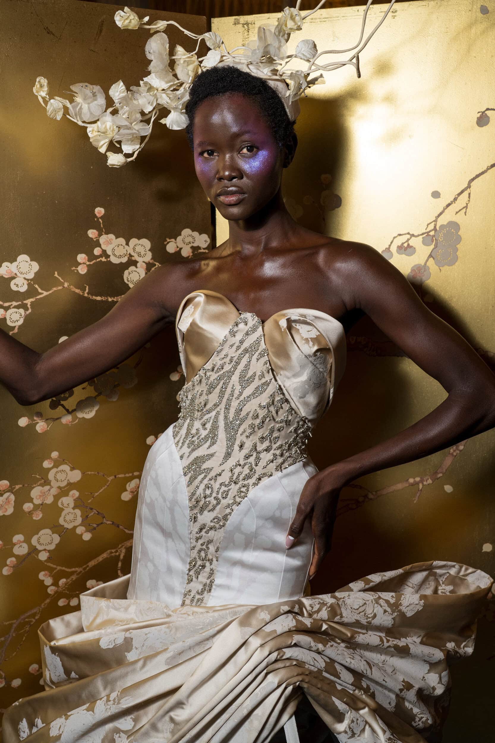Harris Reed Spring 2027 Fashion Show Backstage