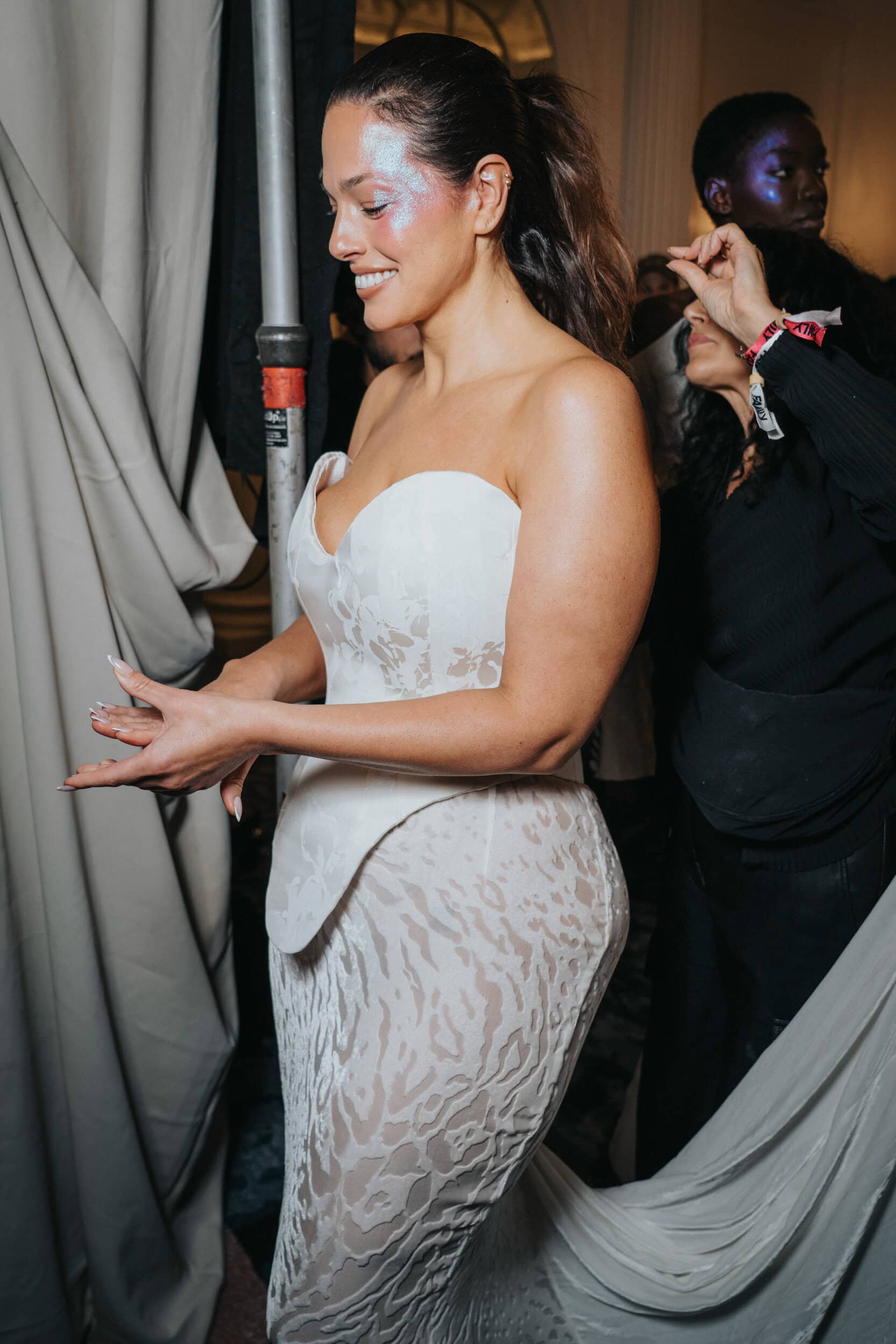 Harris Reed Spring 2027 Fashion Show Backstage