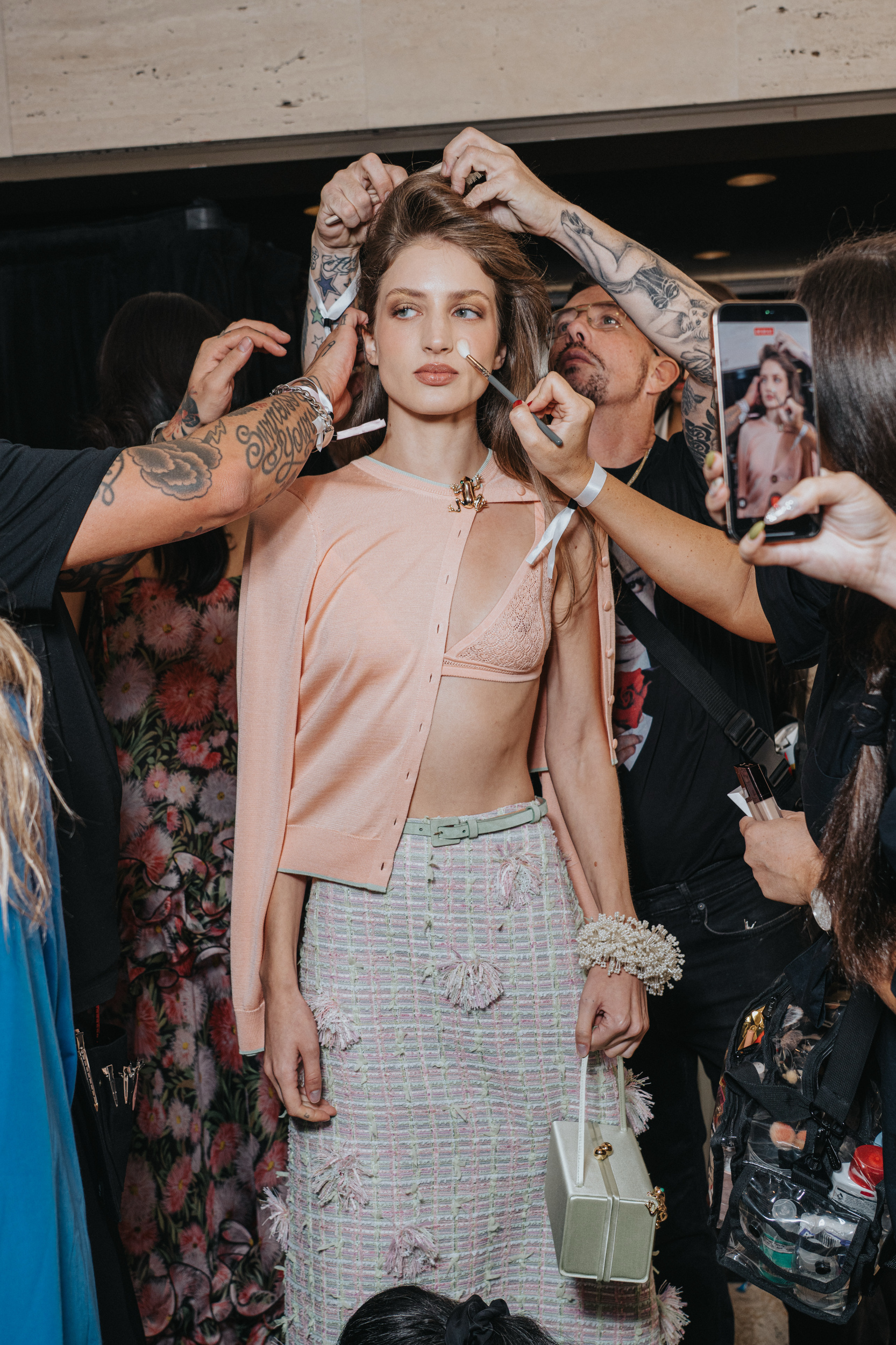 Carolina Herrera Spring 2027 Fashion Show Backstage