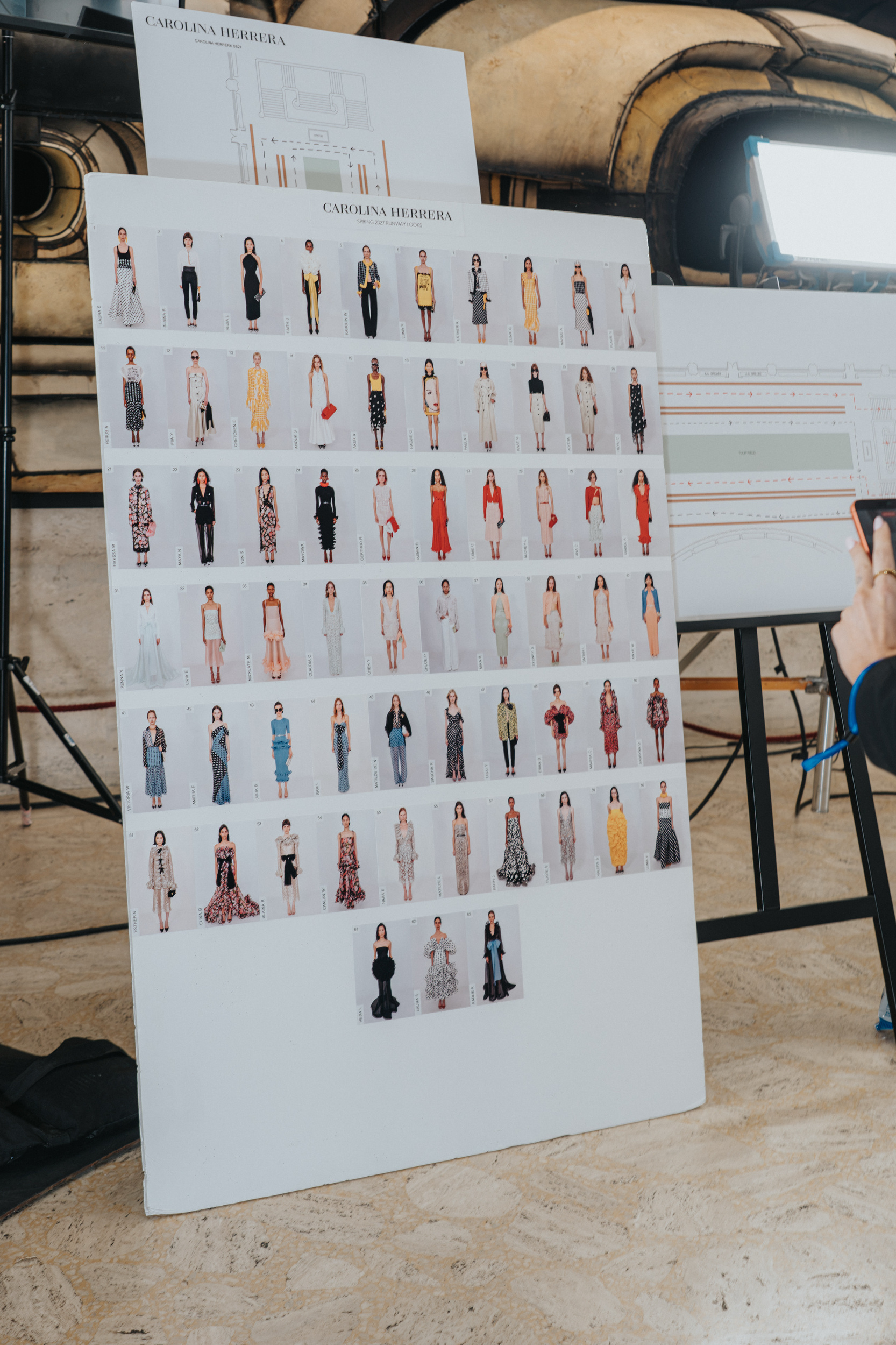 Carolina Herrera Spring 2027 Fashion Show Backstage
