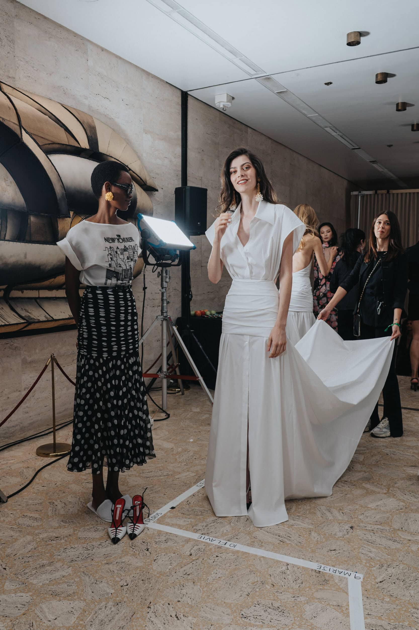 Carolina Herrera Spring 2027 Fashion Show Backstage