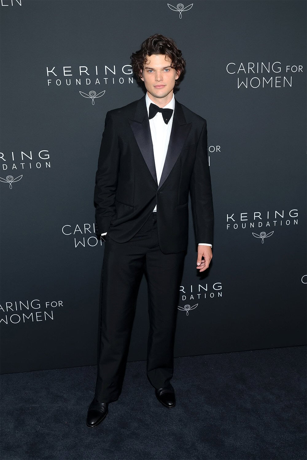 Homer Gere wears Gucci at The Kering Foundation Fifth Annual Caring for Women Dinner