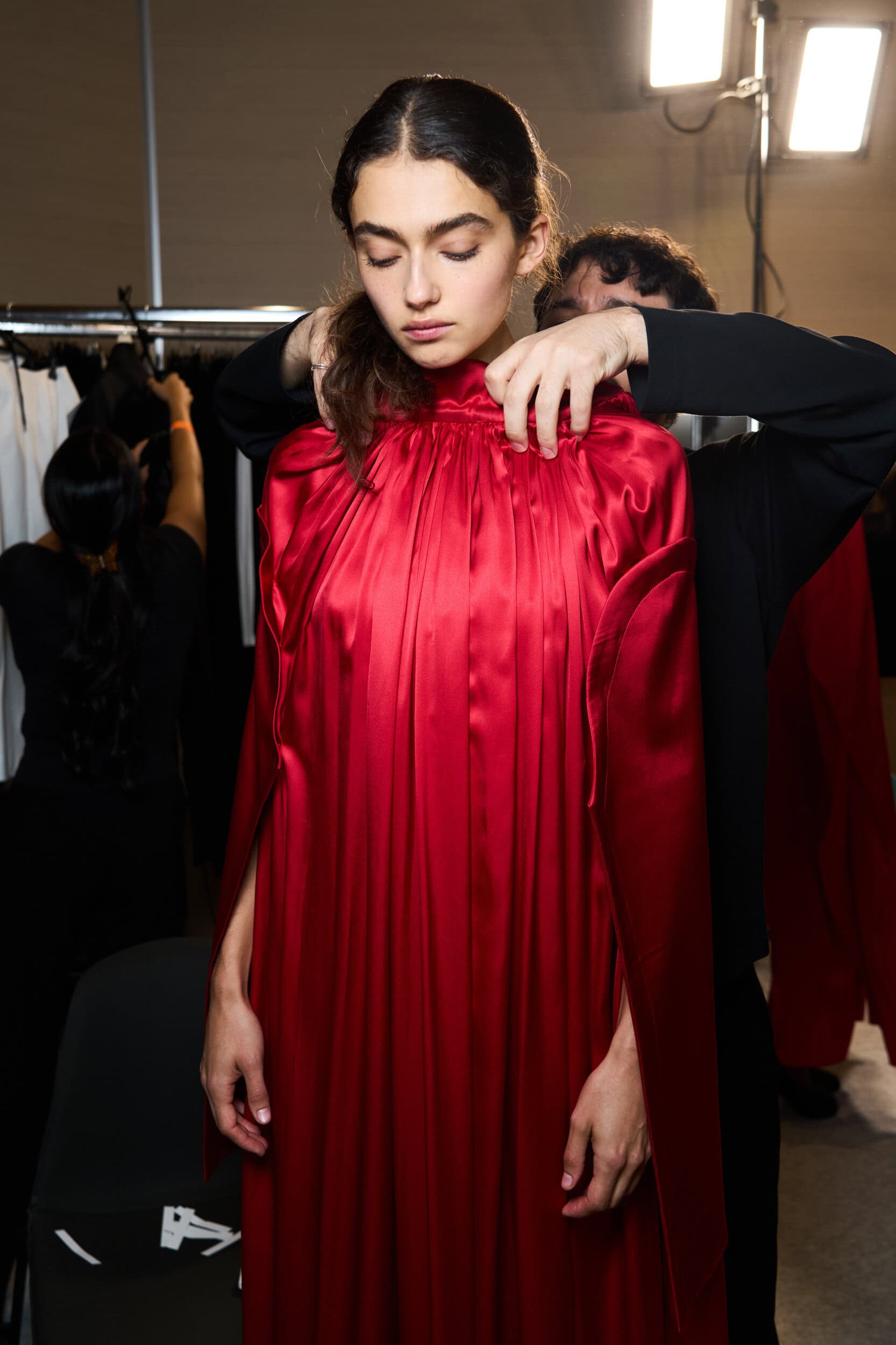 Institution By Galib Gassanoff Spring 2027 Fashion Show Backstage