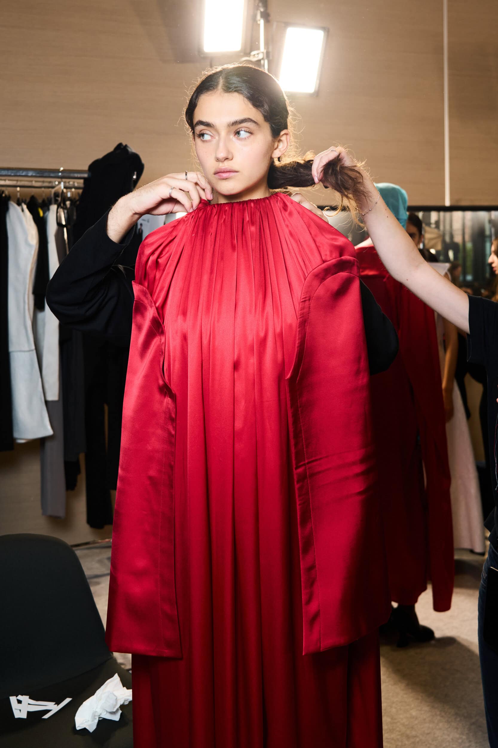 Institution By Galib Gassanoff Spring 2027 Fashion Show Backstage