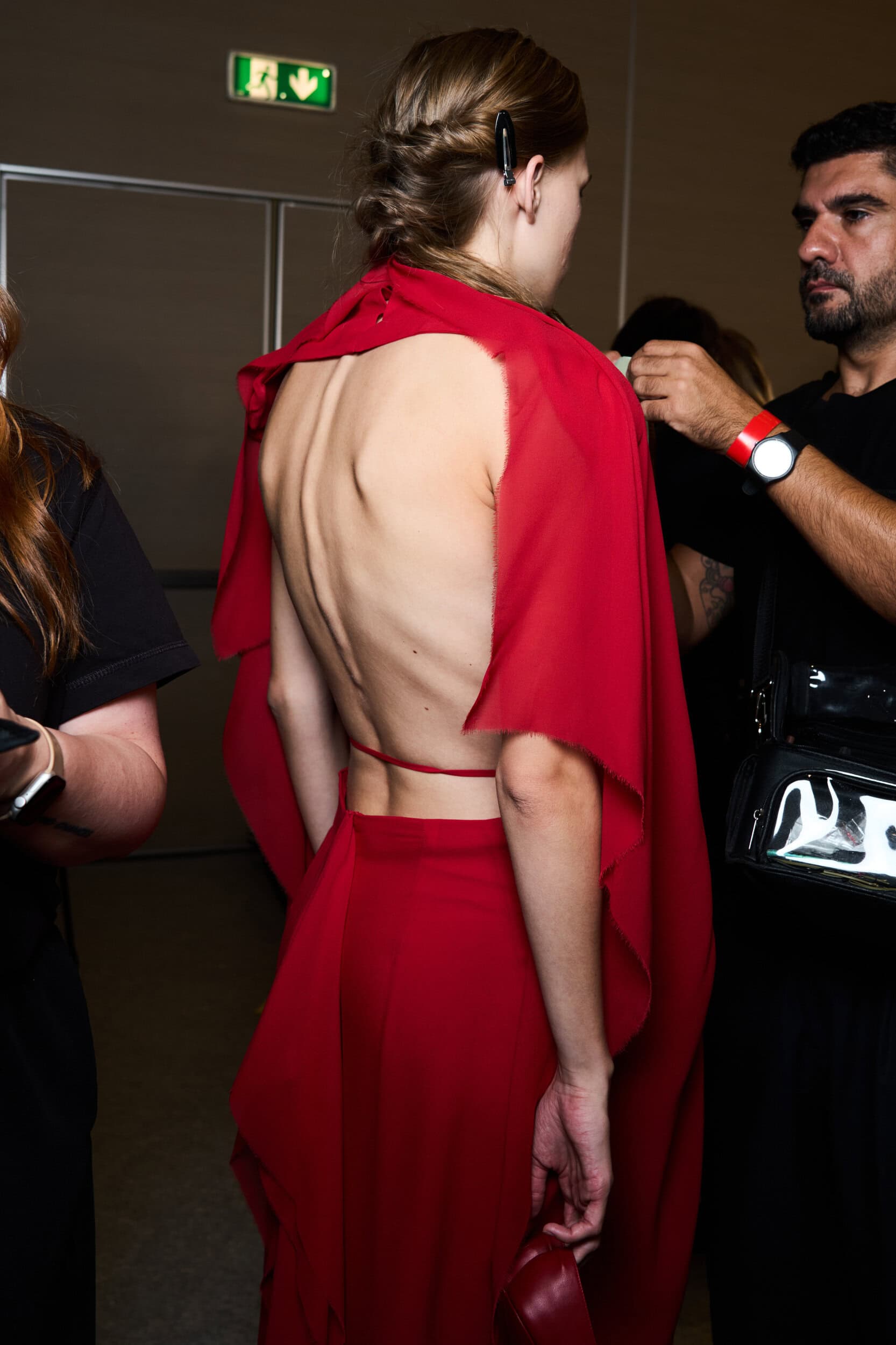 Institution By Galib Gassanoff Spring 2027 Fashion Show Backstage