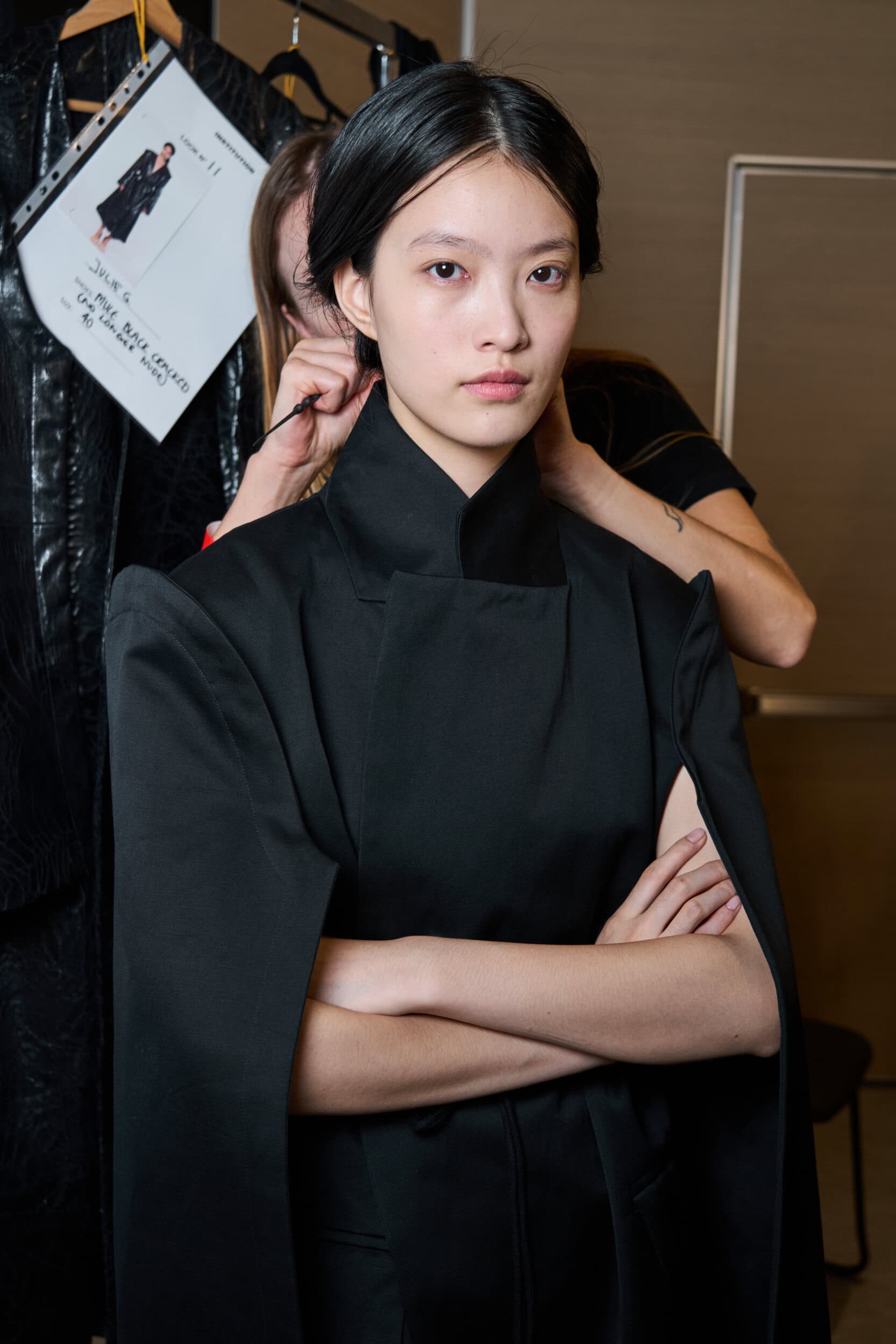 Institution By Galib Gassanoff Spring 2027 Fashion Show Backstage