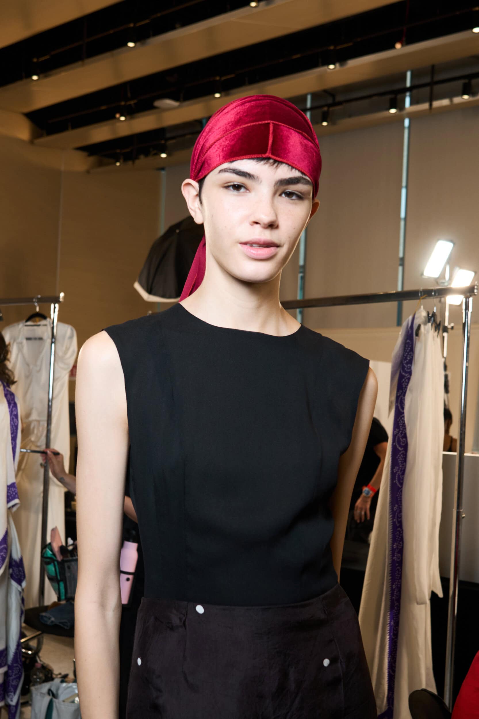 Institution By Galib Gassanoff Spring 2027 Fashion Show Backstage
