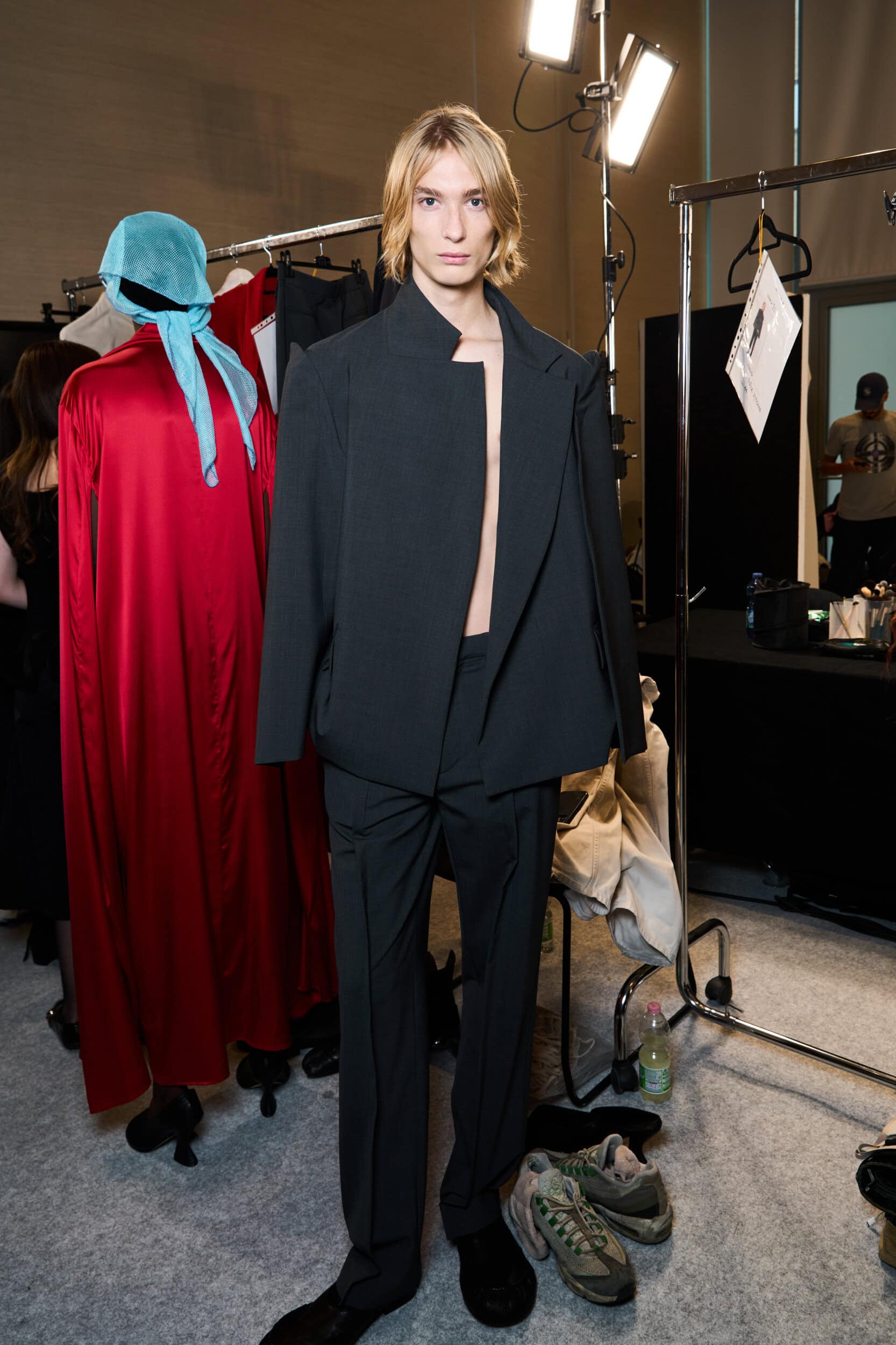Institution By Galib Gassanoff Spring 2027 Fashion Show Backstage