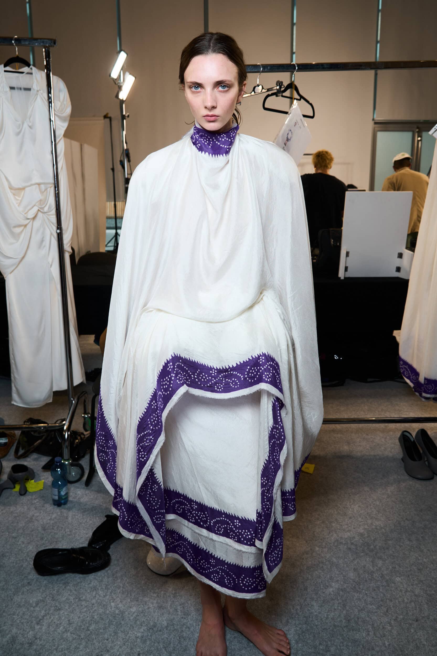 Institution By Galib Gassanoff Spring 2027 Fashion Show Backstage