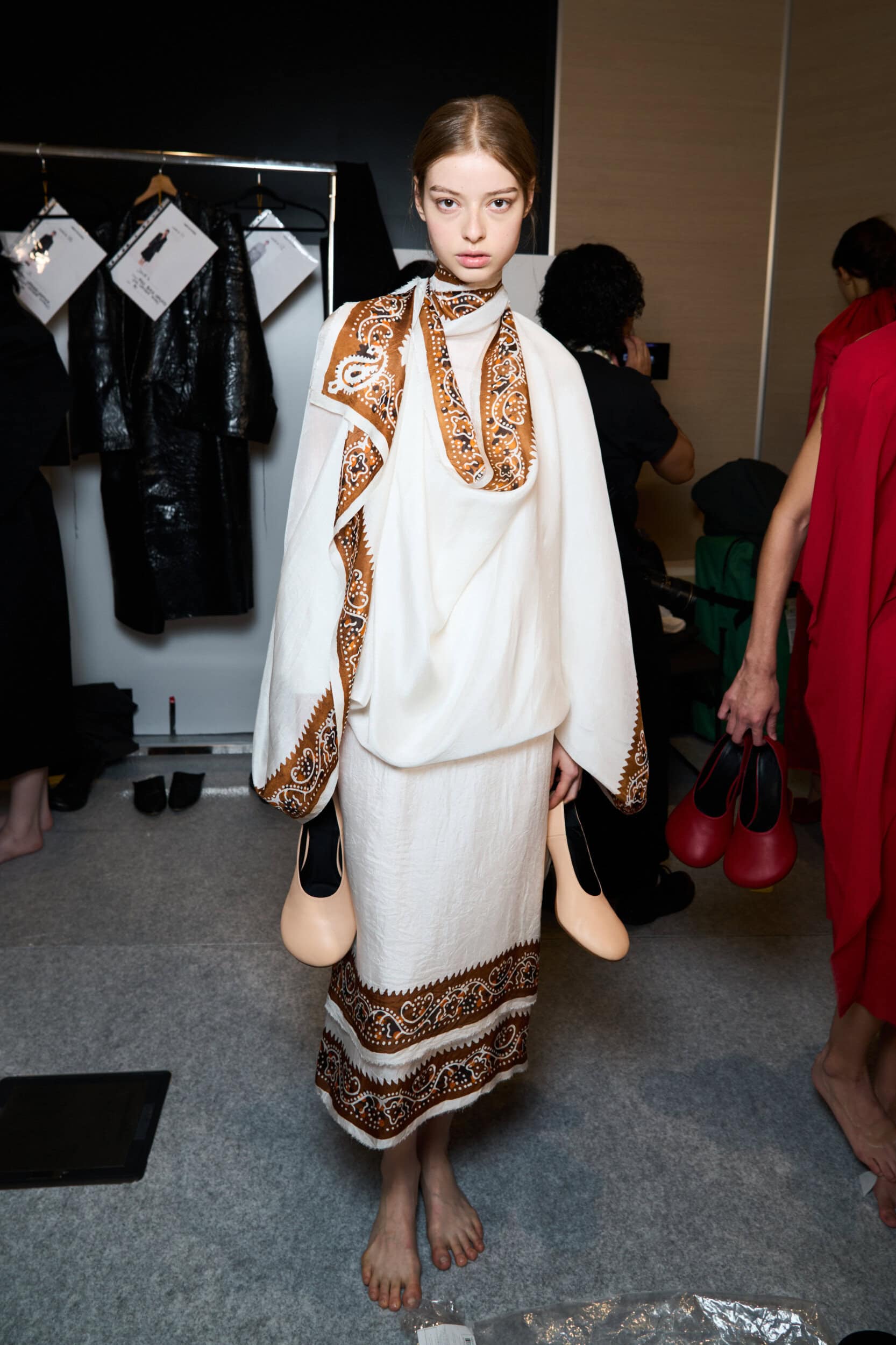 Institution By Galib Gassanoff Spring 2027 Fashion Show Backstage
