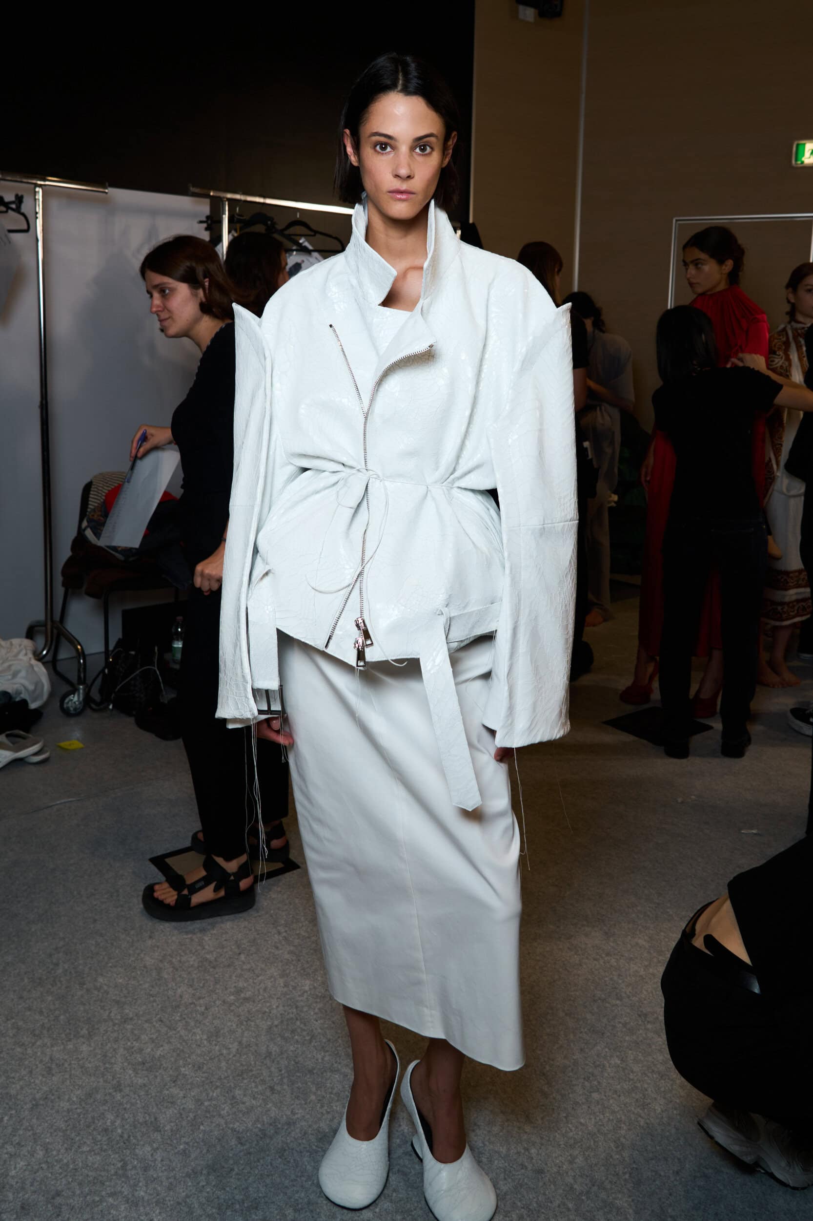 Institution By Galib Gassanoff Spring 2027 Fashion Show Backstage