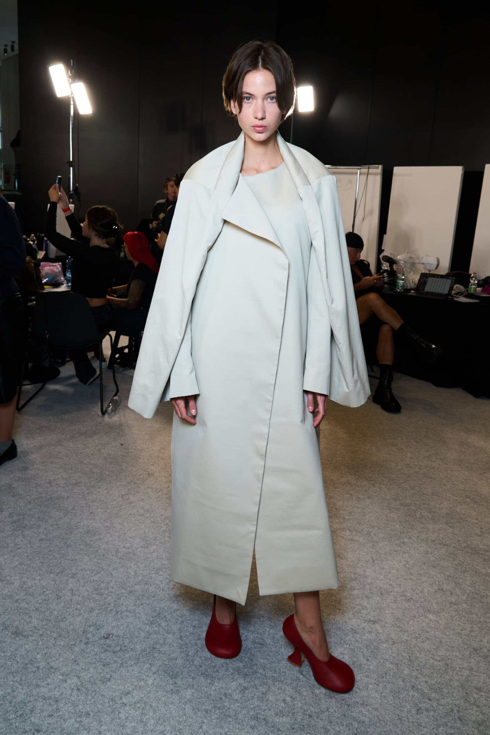 Institution By Galib Gassanoff Spring 2027 Fashion Show Backstage