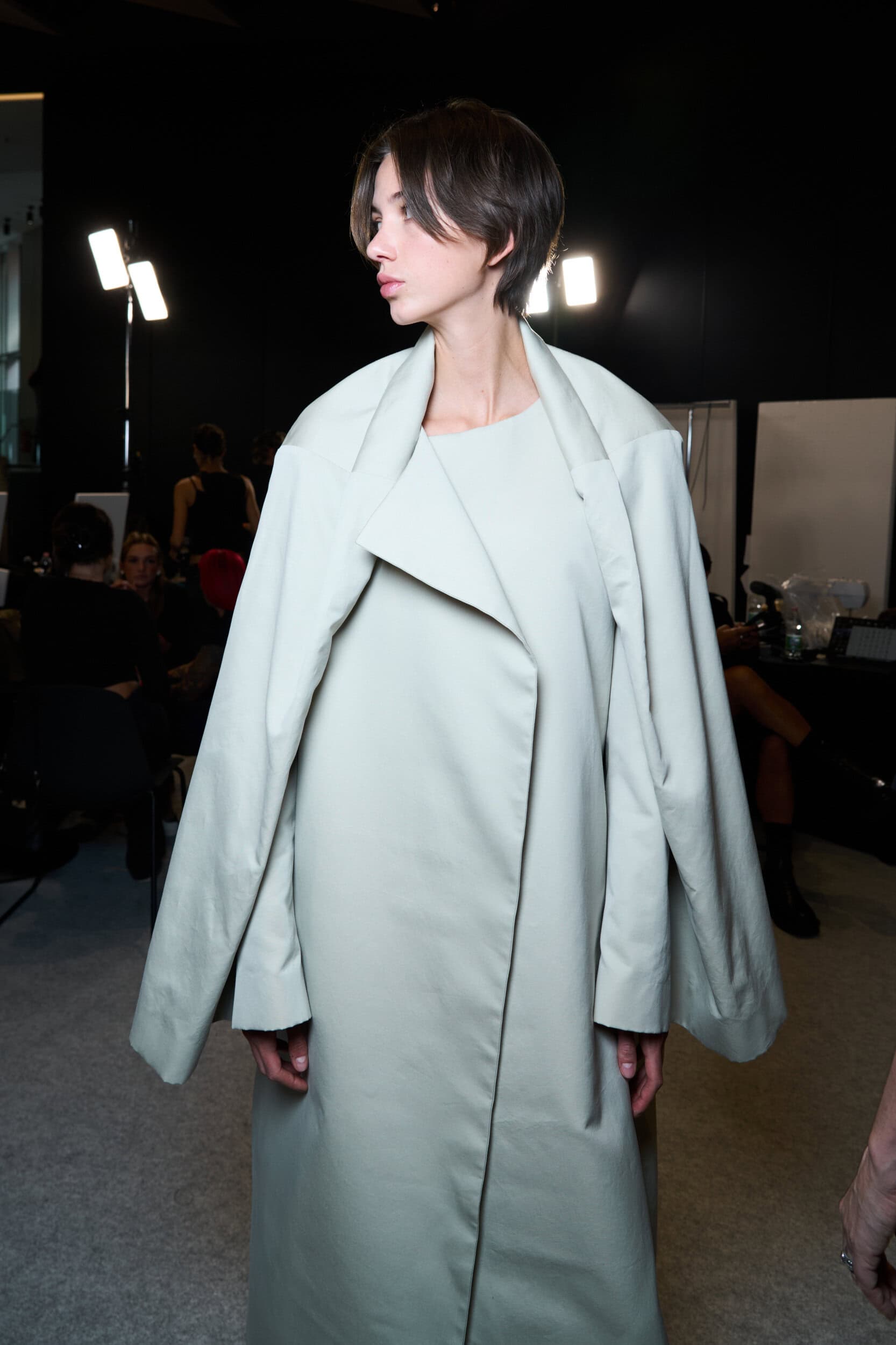 Institution By Galib Gassanoff Spring 2027 Fashion Show Backstage