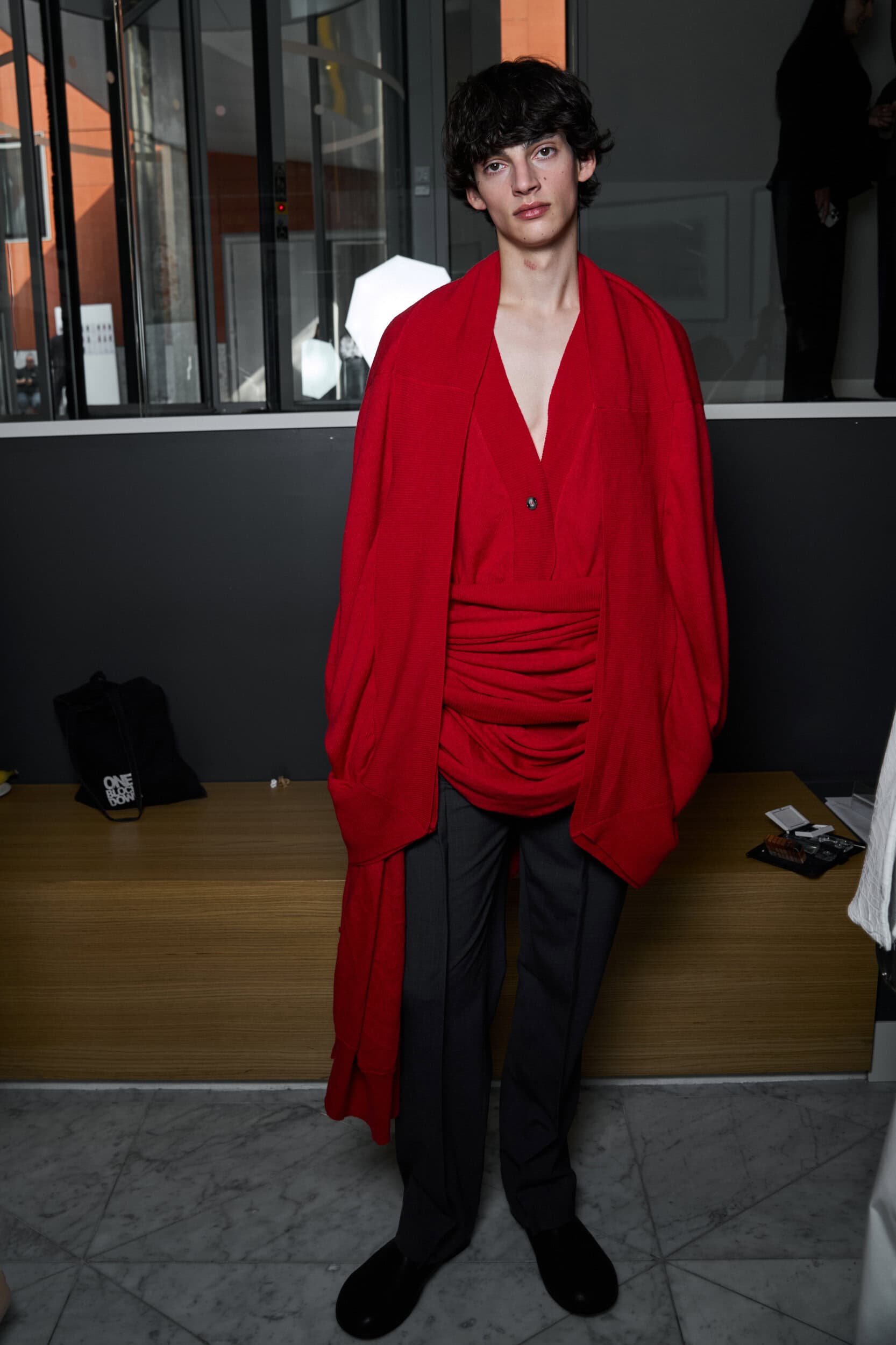 Institution By Galib Gassanoff Spring 2027 Fashion Show Backstage