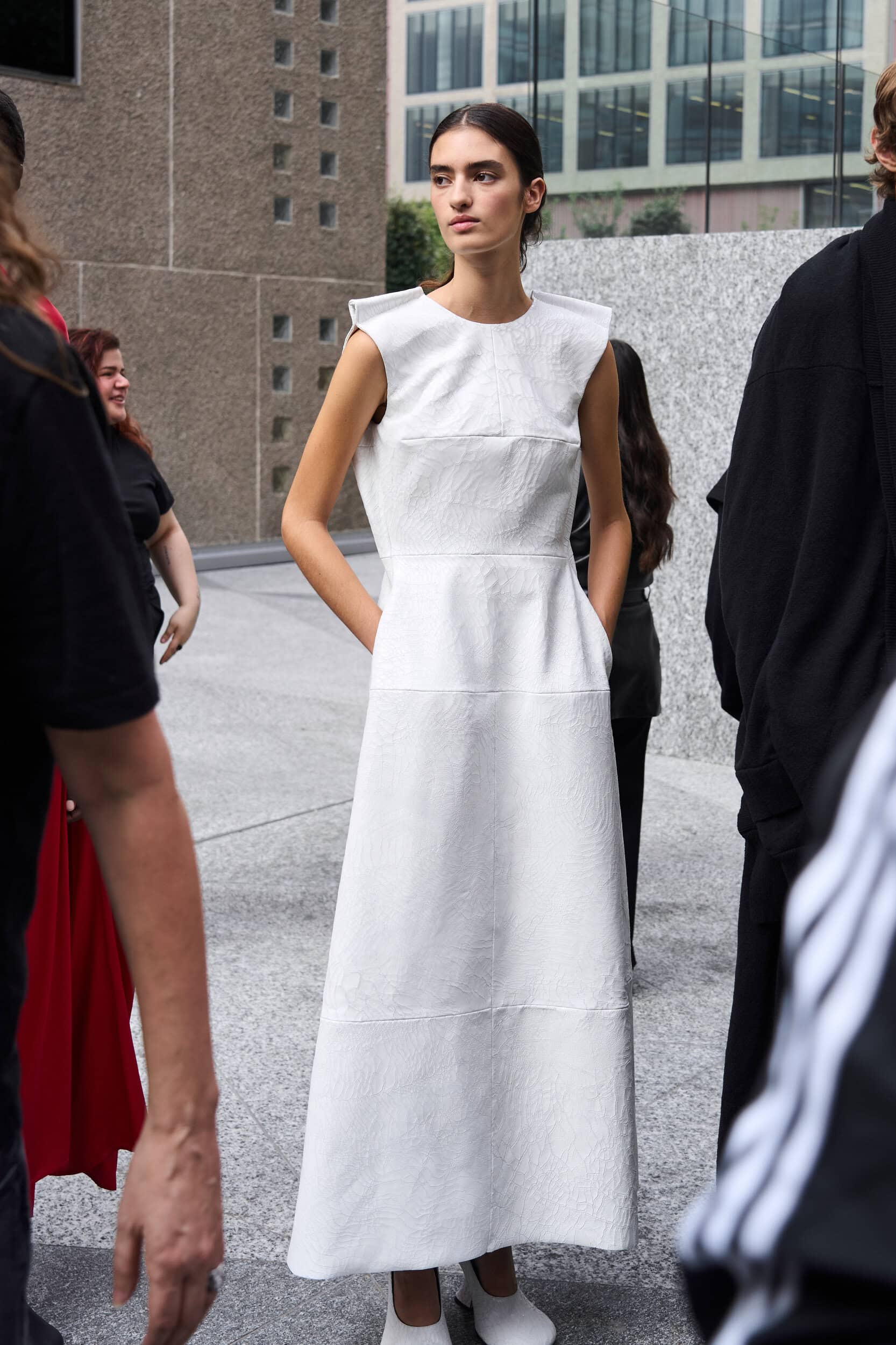 Institution By Galib Gassanoff Spring 2027 Fashion Show Backstage