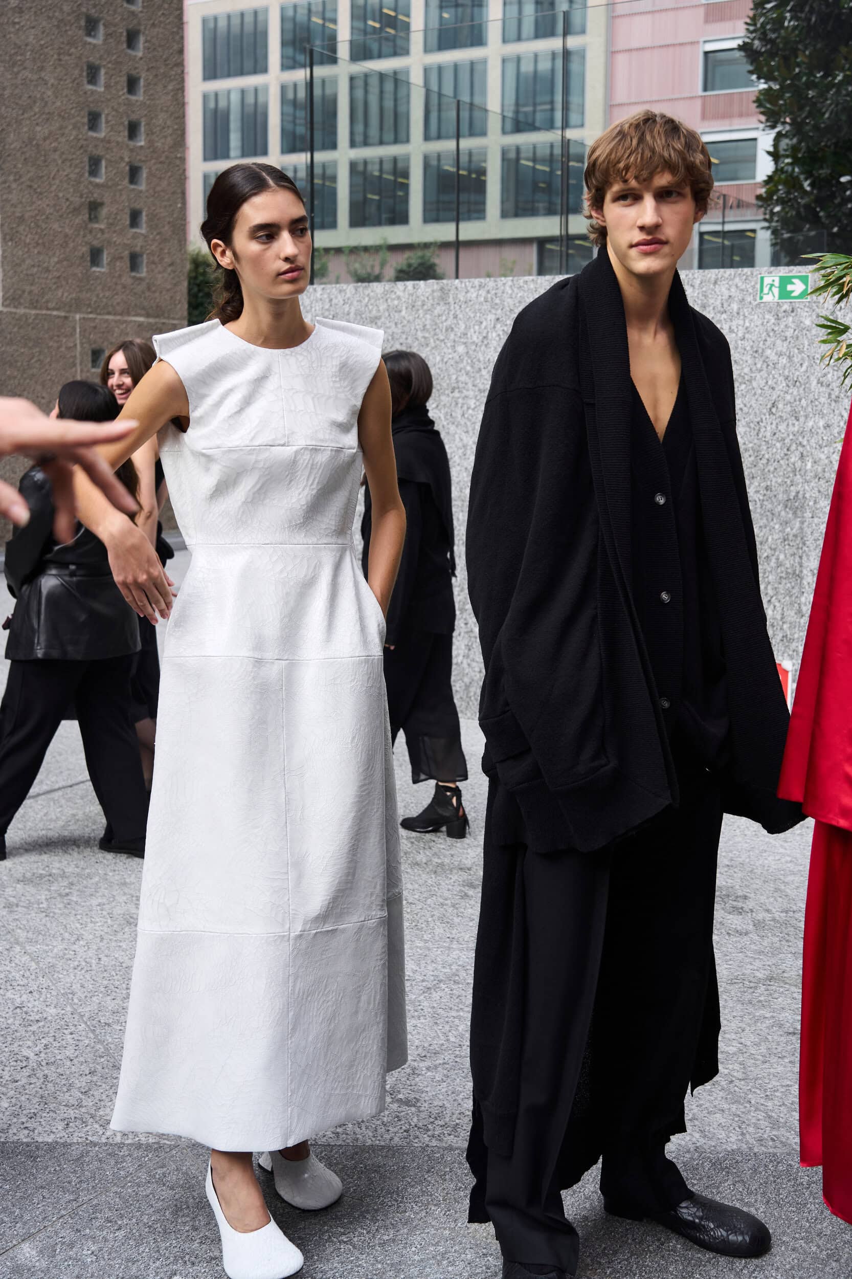 Institution By Galib Gassanoff Spring 2027 Fashion Show Backstage