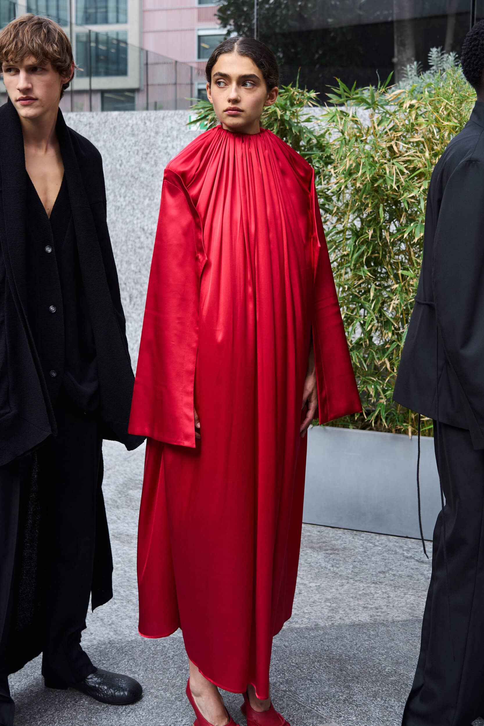 Institution By Galib Gassanoff Spring 2027 Fashion Show Backstage