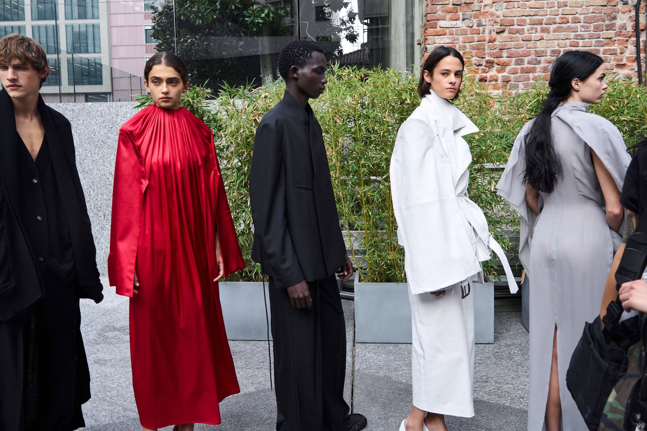 Institution By Galib Gassanoff Spring 2027 Fashion Show Backstage
