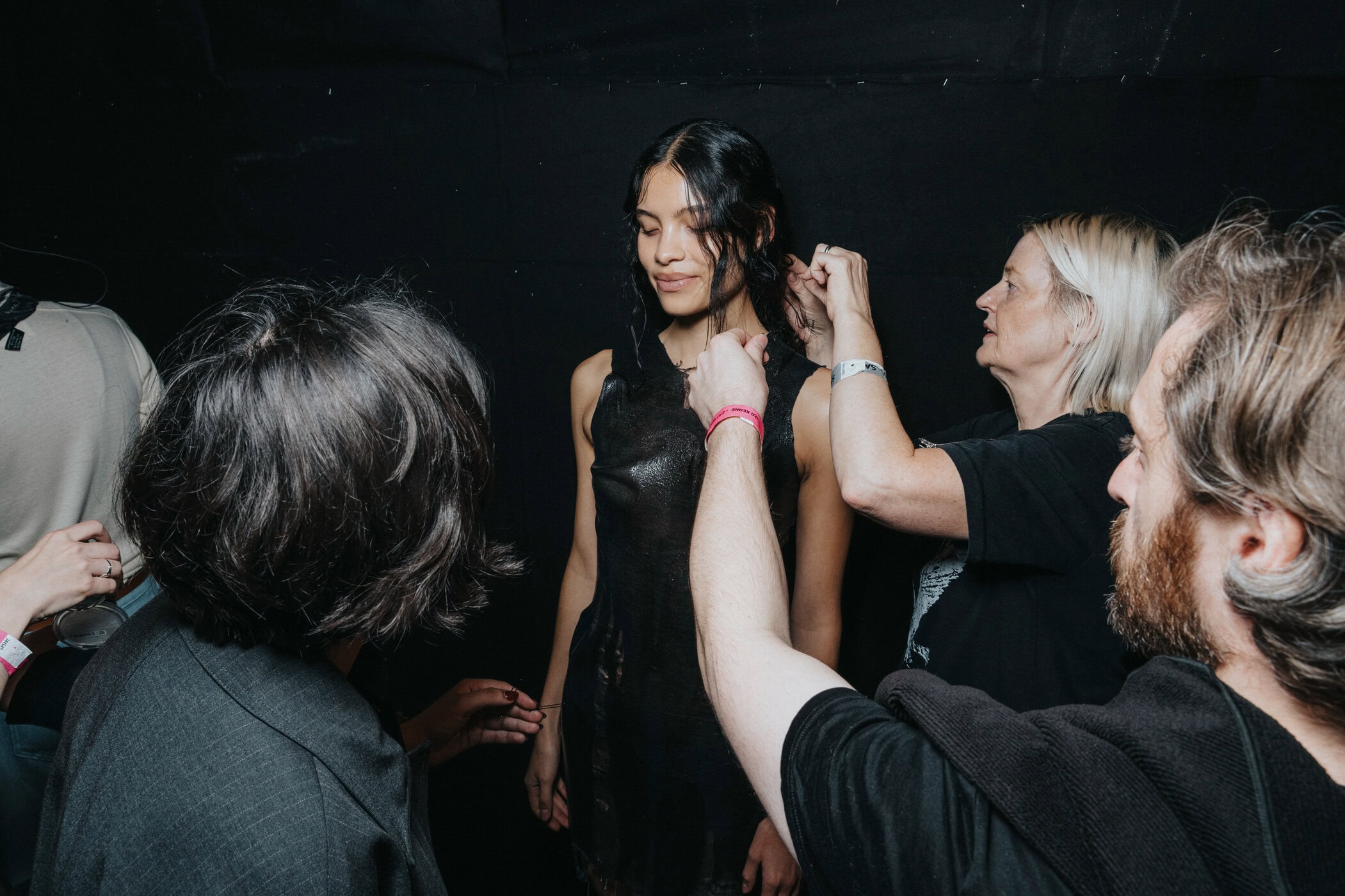 Liza Keane Spring 2027 Fashion Show Backstage