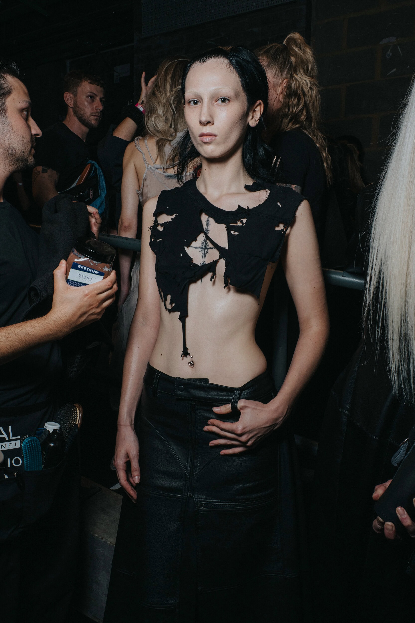 Liza Keane Spring 2027 Fashion Show Backstage