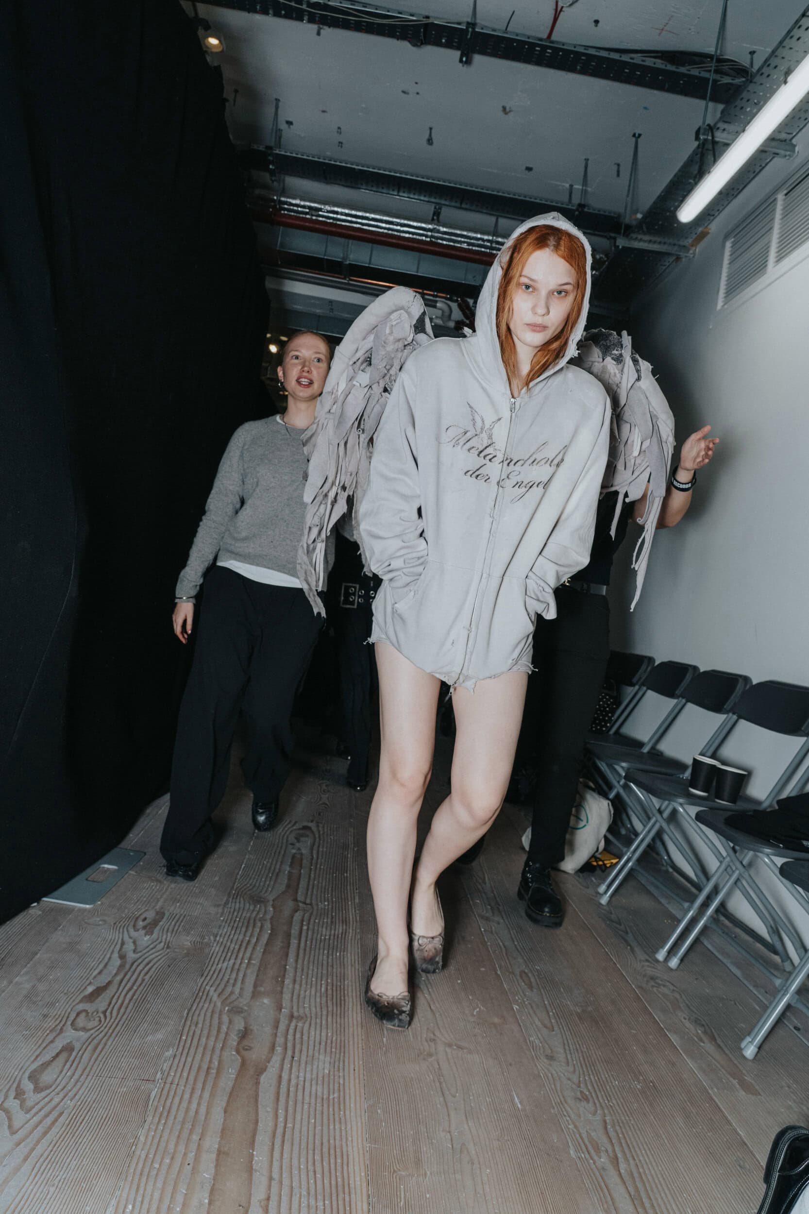 Liza Keane Spring 2027 Fashion Show Backstage