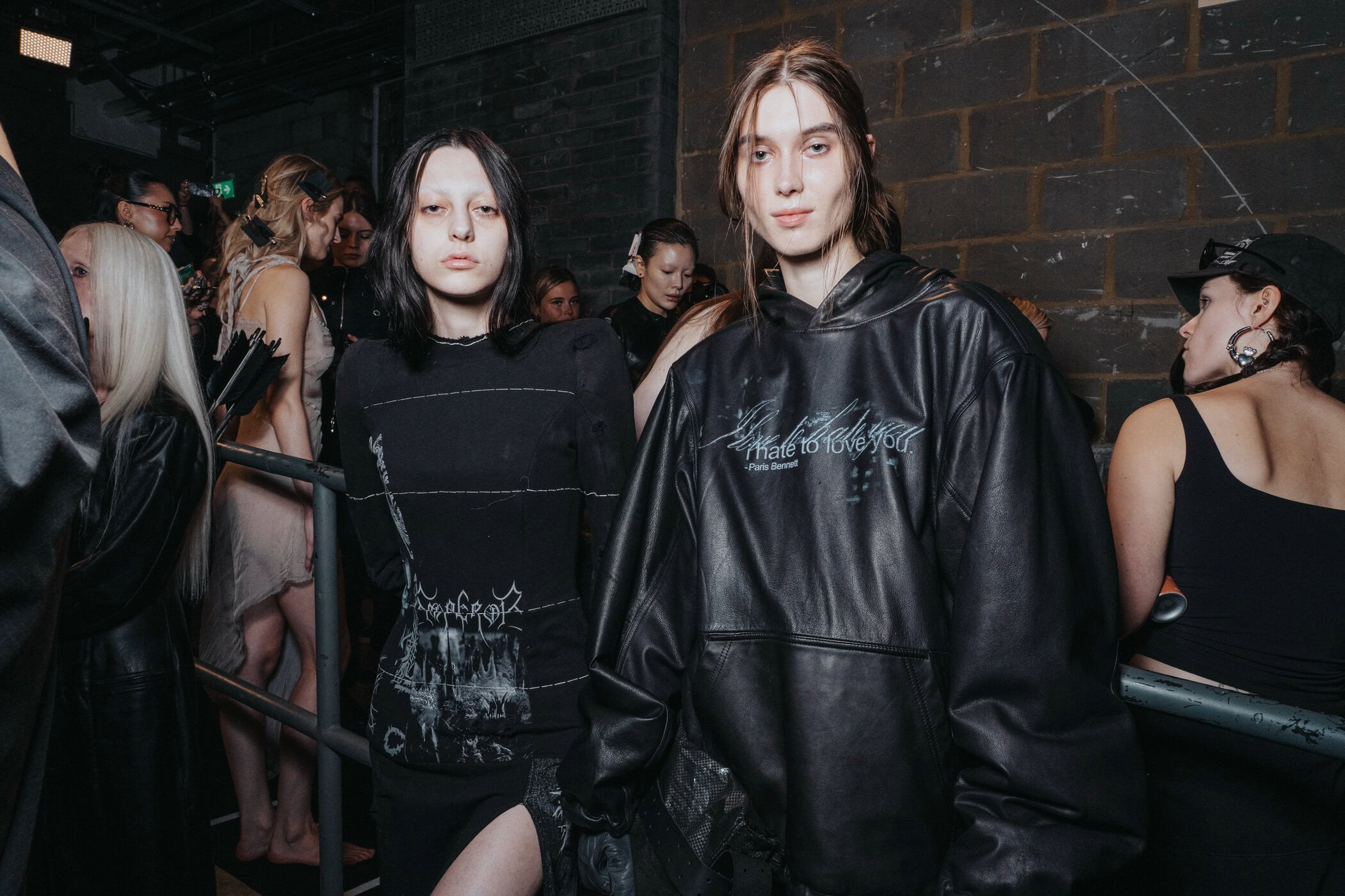 Liza Keane Spring 2027 Fashion Show Backstage
