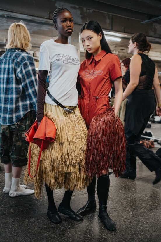 Keburia Spring 2027 Fashion Show Backstage