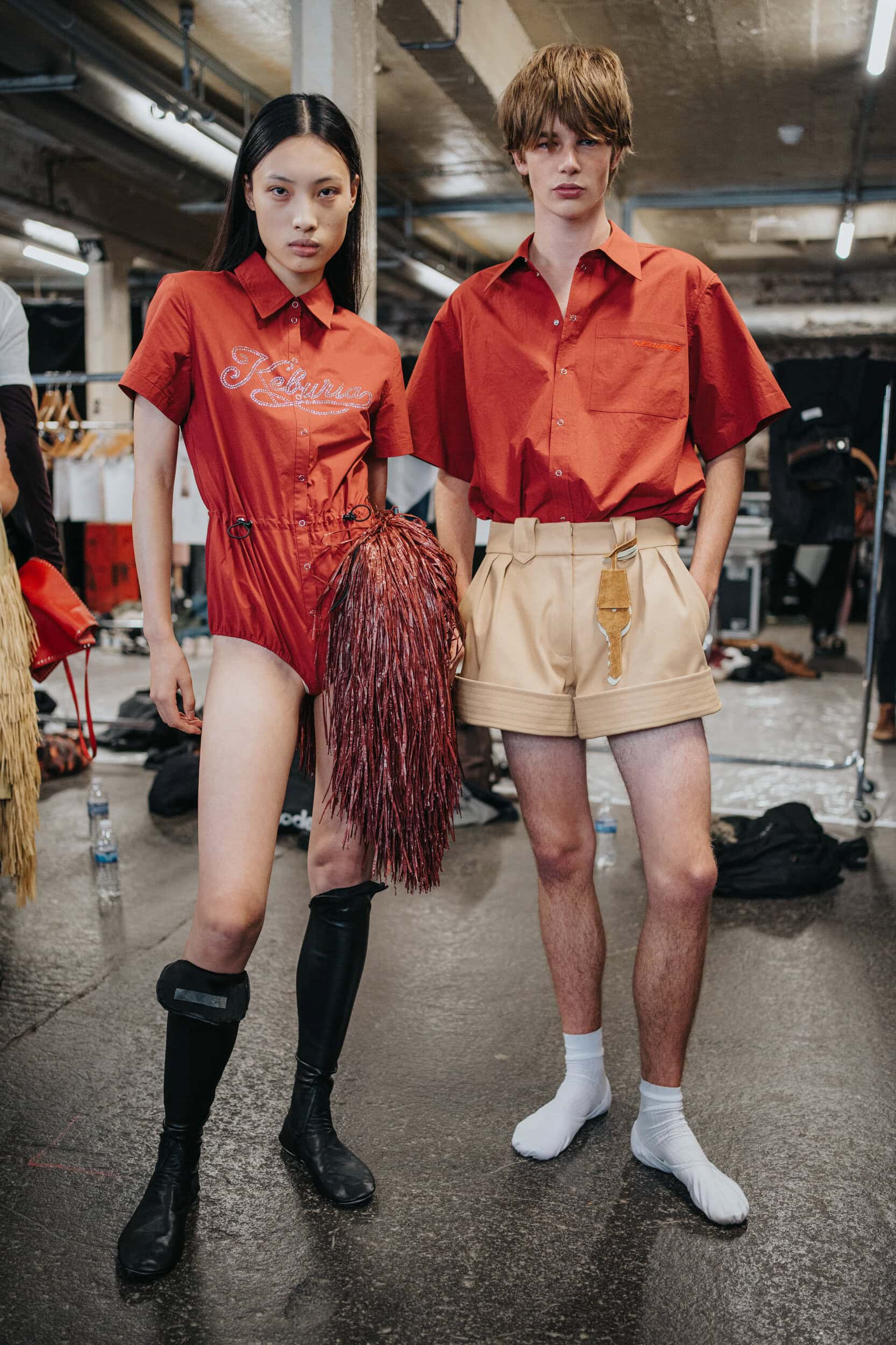 Keburia Spring 2027 Fashion Show Backstage