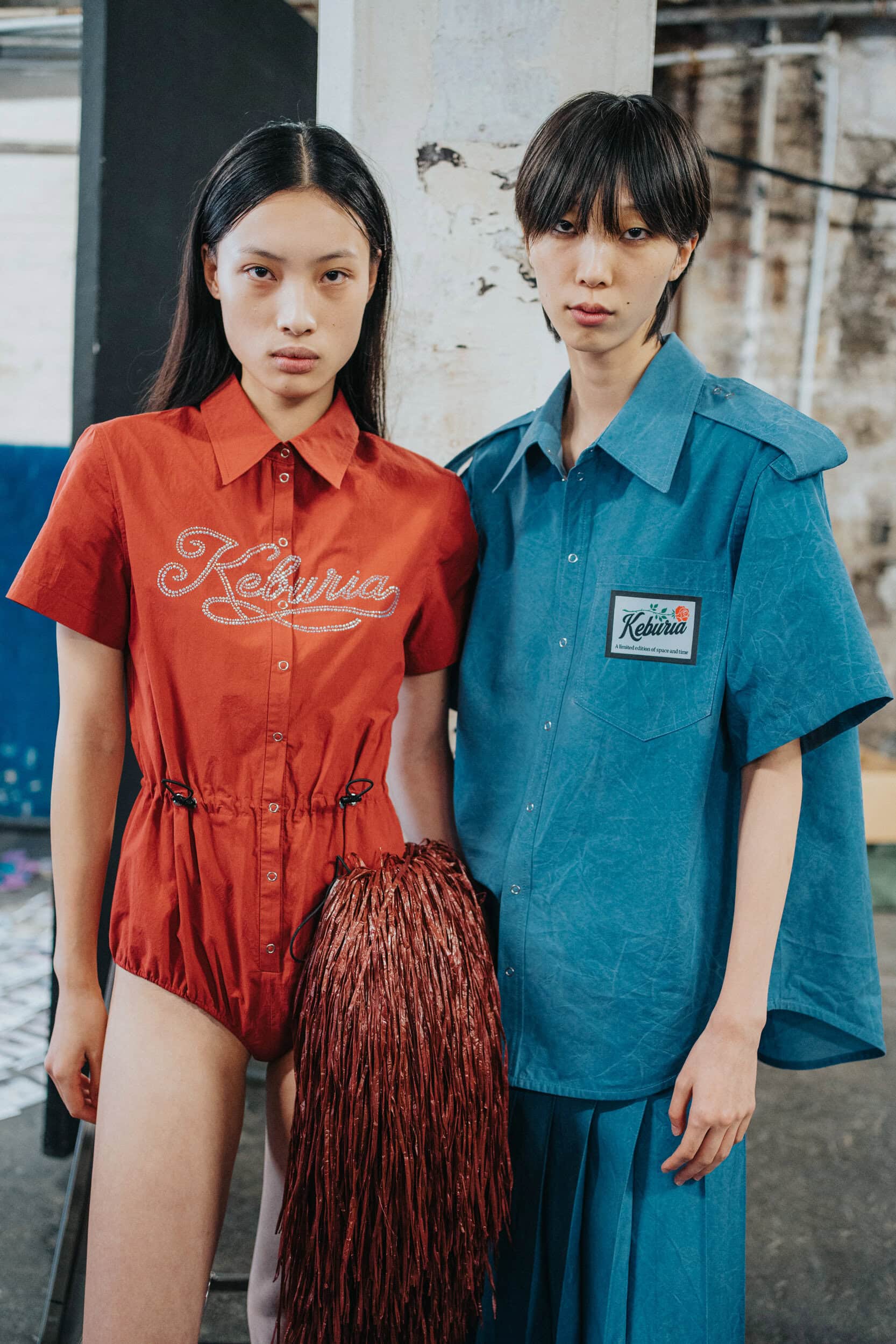 Keburia Spring 2027 Fashion Show Backstage